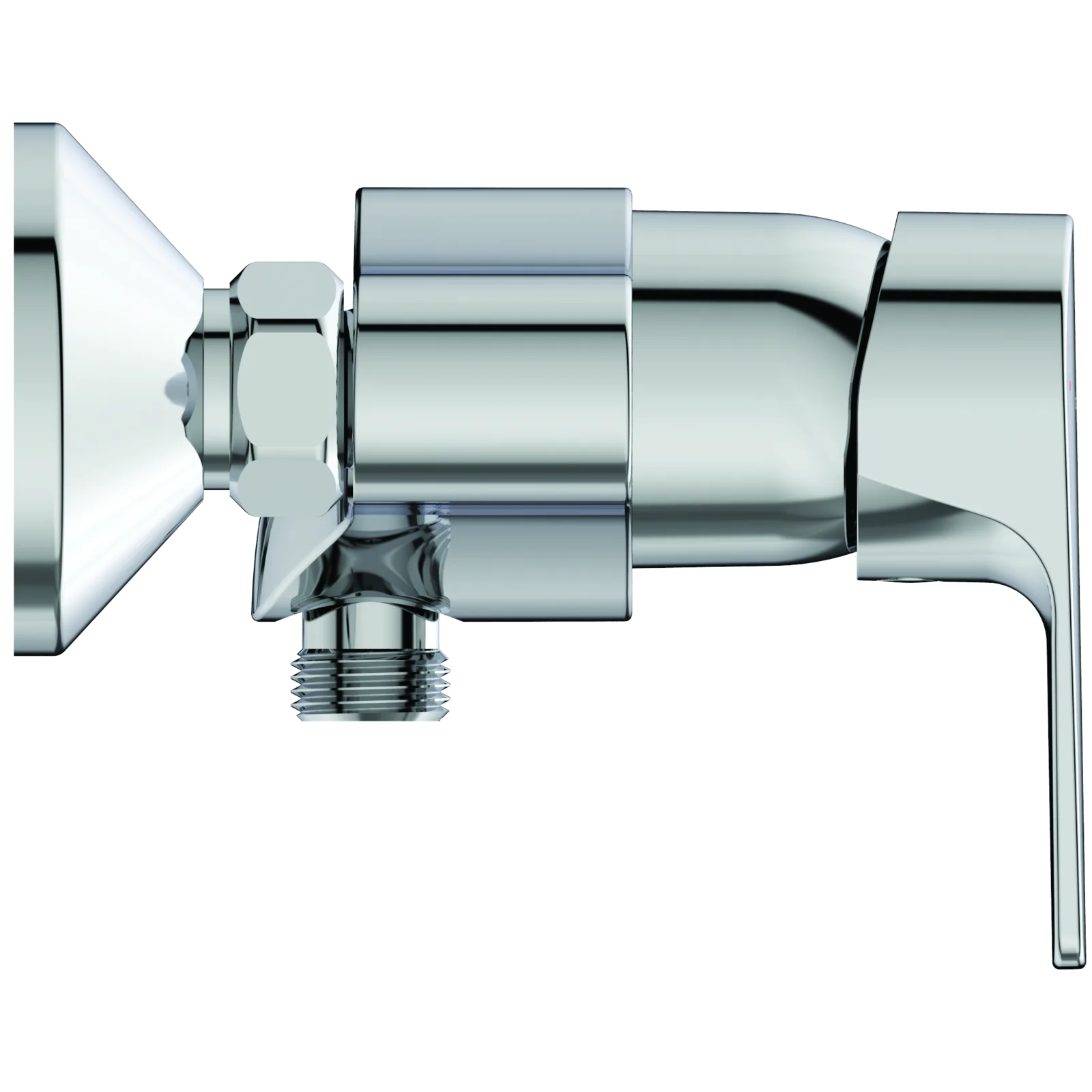 Aplike Duş Armatürü 207x141x111 mm, 20.0 l/min (3 bar)