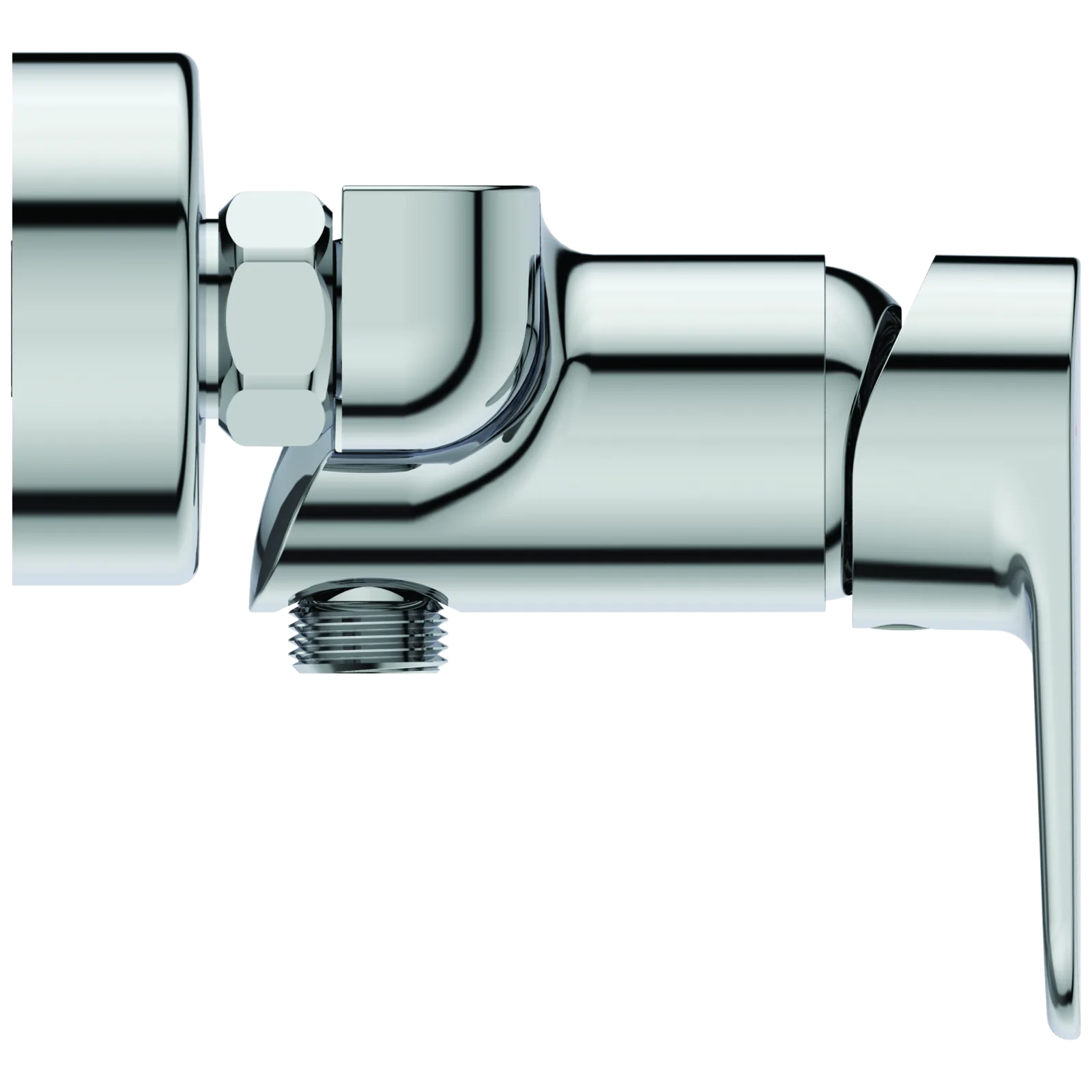 Aplike Duş Armatürü 207x140x130 mm, 20.0 l/min (3 bar)