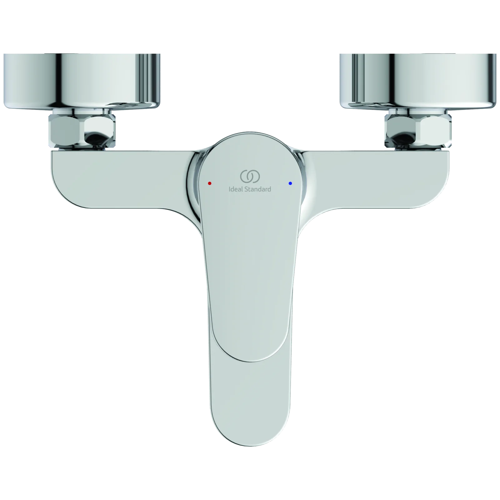 Aplike Banyo ve Duş Bataryası 207x175x108 mm, 155 mm çıkış ucu projeksiyonu, 20.0 l/min (3 bar)
