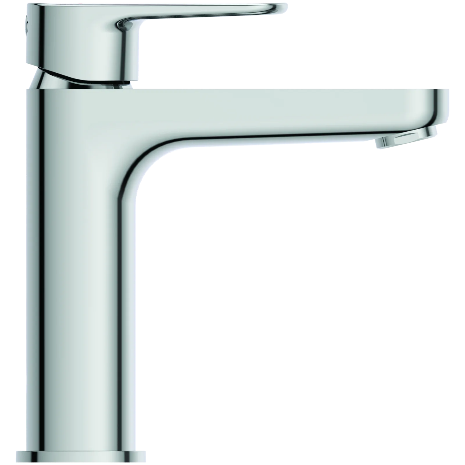 Lavabo Bataryası 50x162x176 mm, 125 mm çıkış ucu projeksiyonu, 3.8 l/min (3 bar), sifon kumandasız