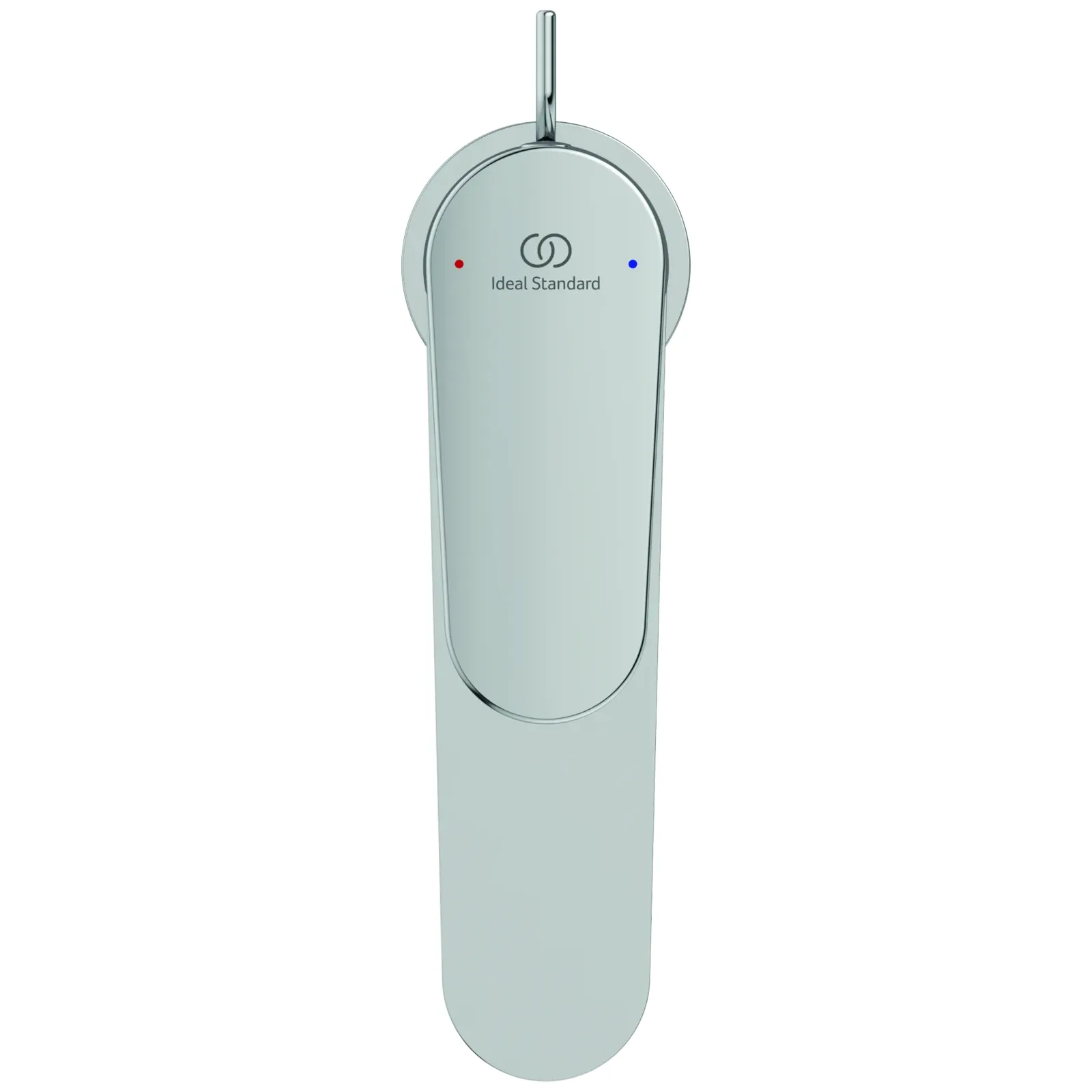 Lavabo Bataryası 50x185x176 mm, 125 mm çıkış ucu projeksiyonu, 3.8 l/min (3 bar), sifon kumandalı