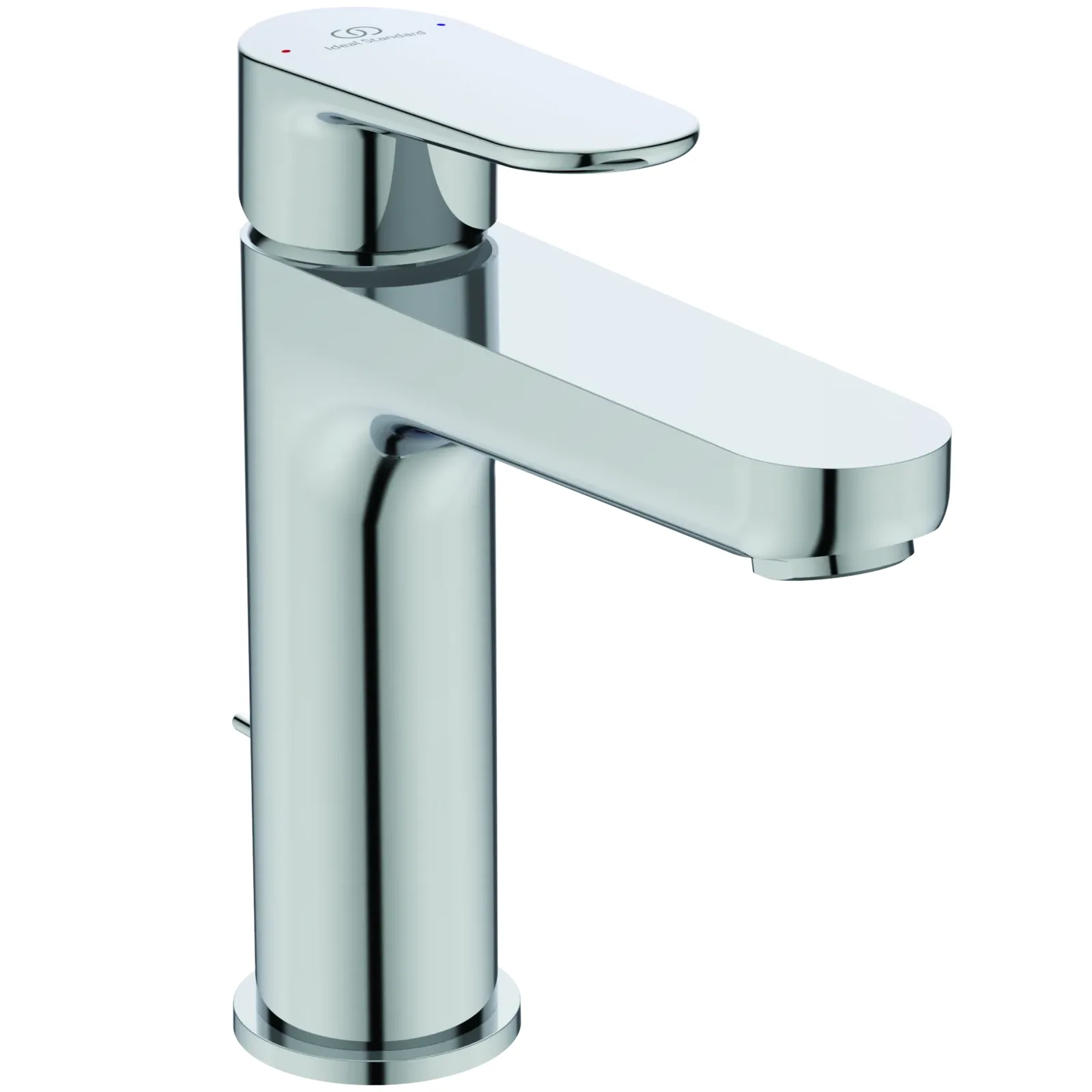Lavabo Bataryası 50x185x176 mm, 125 mm çıkış ucu projeksiyonu, 3.8 l/min (3 bar), sifon kumandalı