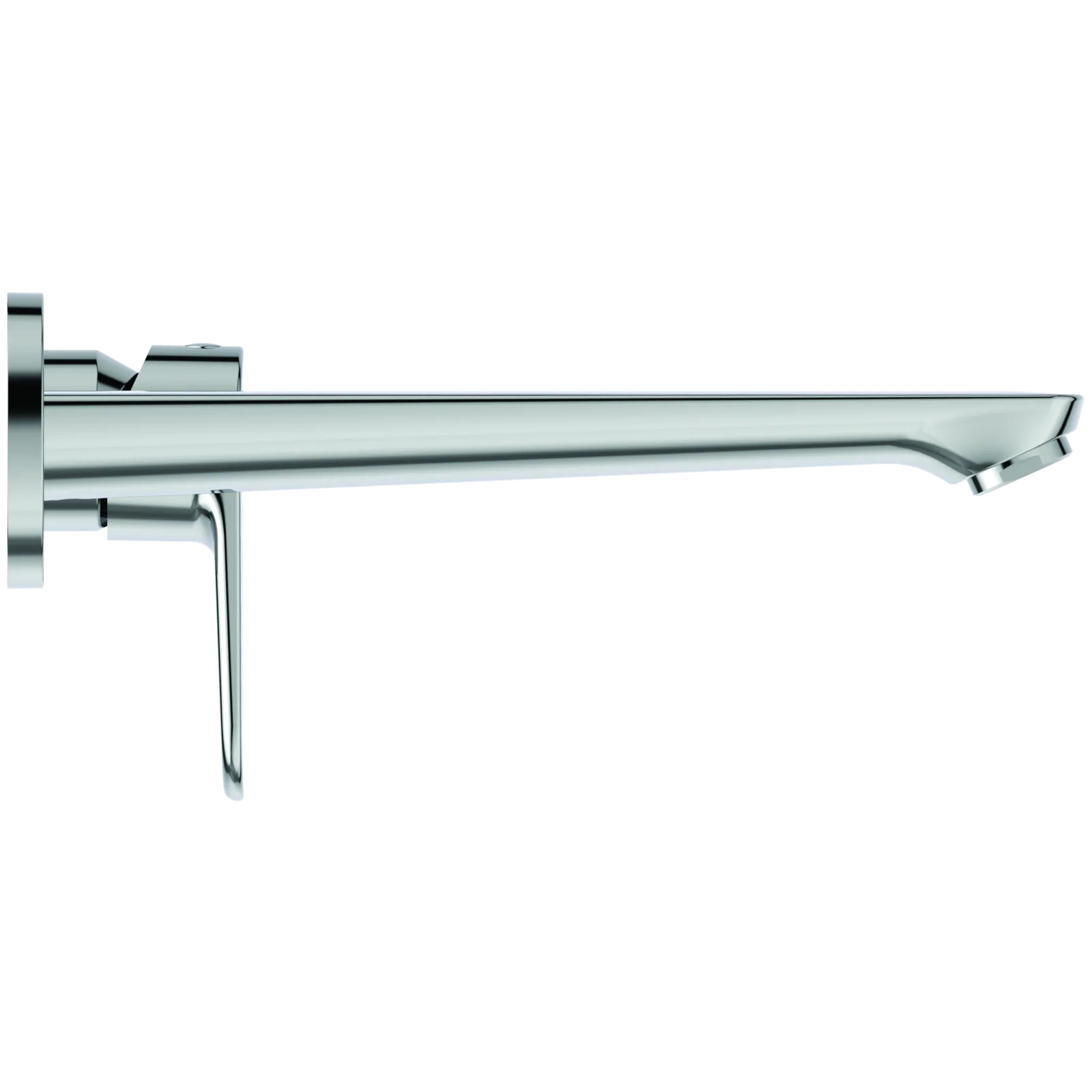Duvara Monte Lavabo Armatürü 175x237x111.5 mm, 224 mm çıkış ucu projeksiyonu, Kit 1 required (A1313), 3.8 l/min (3 bar), sifon kumandasız
