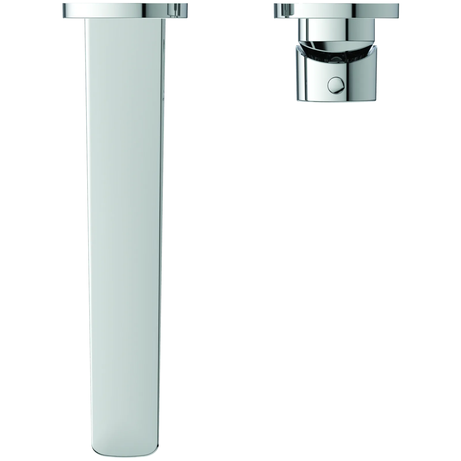 Duvara Monte Lavabo Armatürü 175x237x111.5 mm, 224 mm çıkış ucu projeksiyonu, Kit 1 required (A1313), 3.8 l/min (3 bar), sifon kumandasız