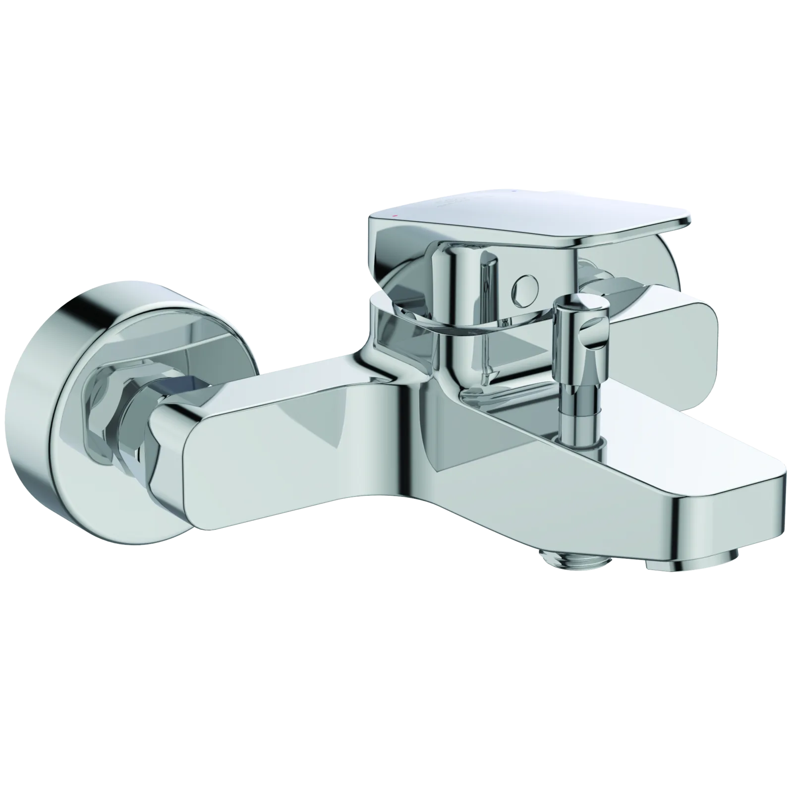 Aplike Banyo ve Duş Bataryası 207x187x109 mm, 163 mm çıkış ucu projeksiyonu, 20.0 l/min (3 bar)