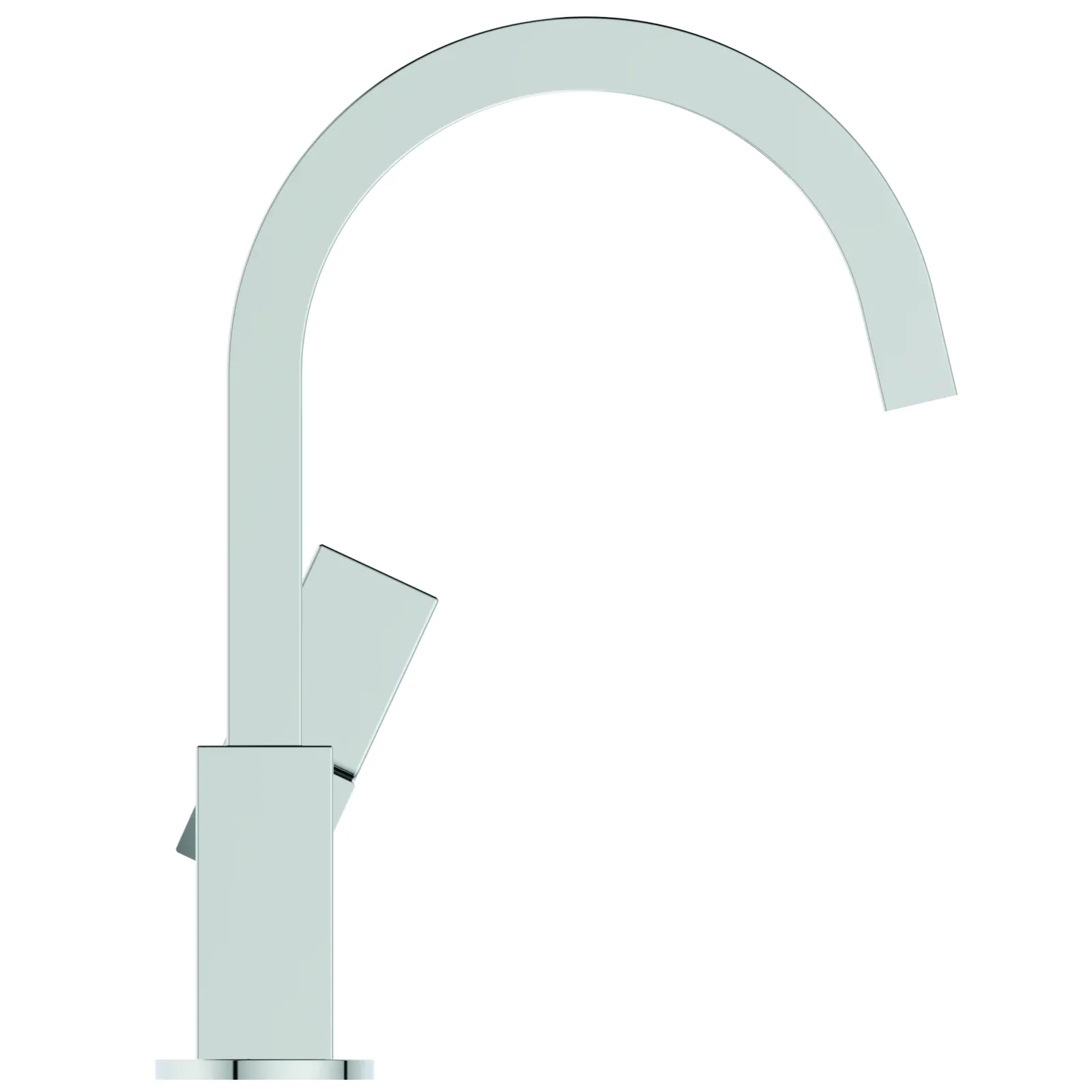 Lavabo Bataryası 90x221x307 mm, 190 mm çıkış ucu projeksiyonu, 5 l/min (3 bar), sifon kumandasız