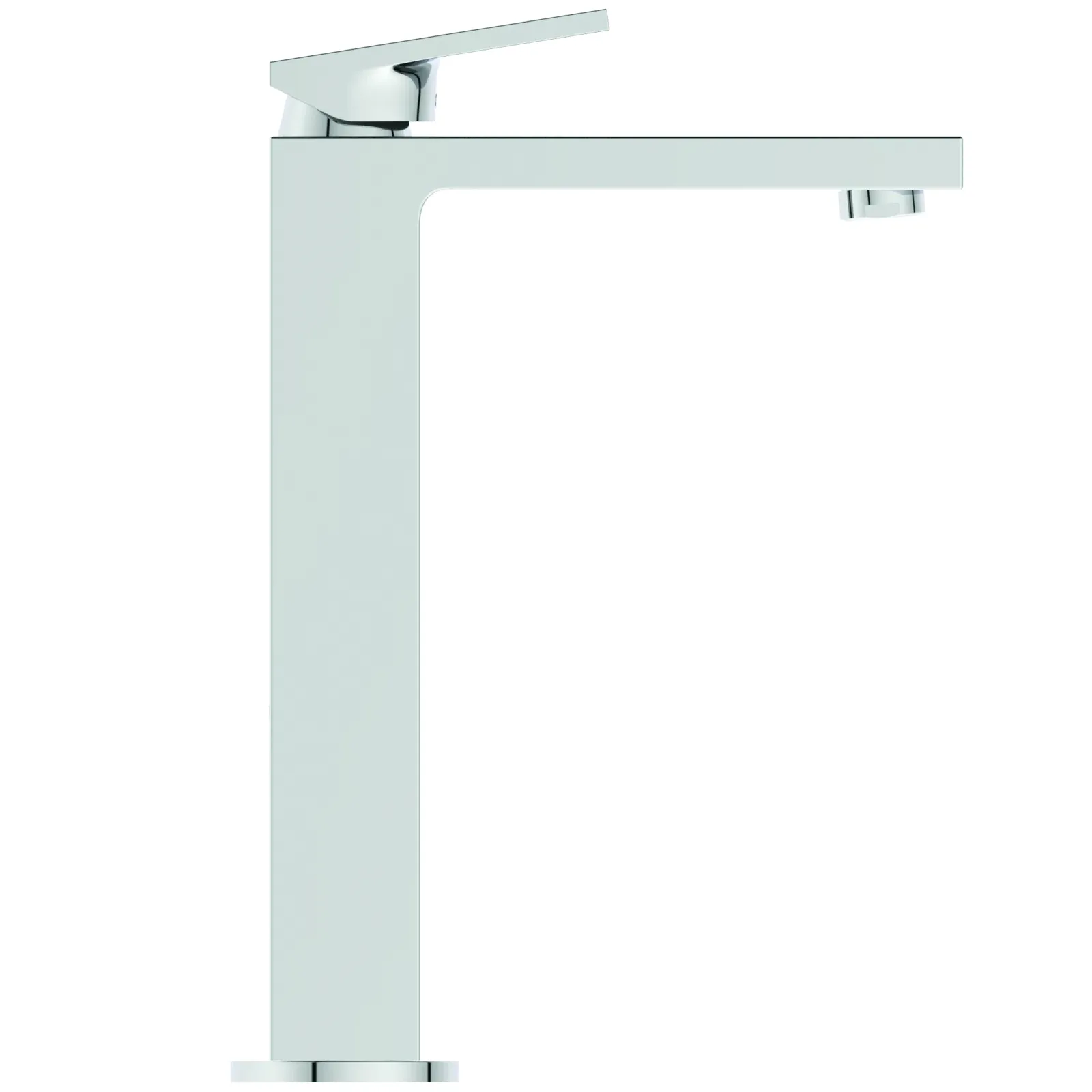 Lavabo Bataryası 64x204x298 mm, 150 mm çıkış ucu projeksiyonu, 5 l/min (3 bar), sifon kumandasız