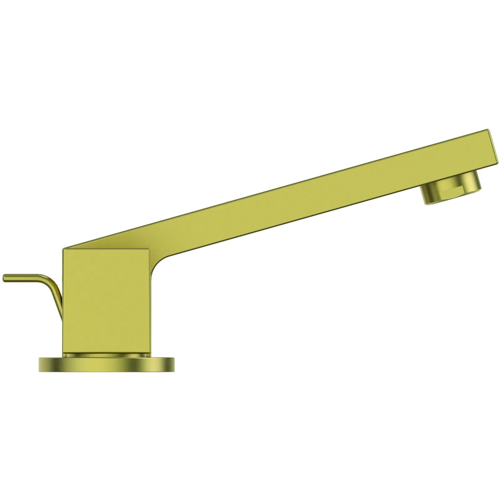 Çift Kontrollü Lavabo Bataryası 225x200x98 mm, 140 mm çıkış ucu projeksiyonu, 5 l/min (3 bar), sifon kumandalı