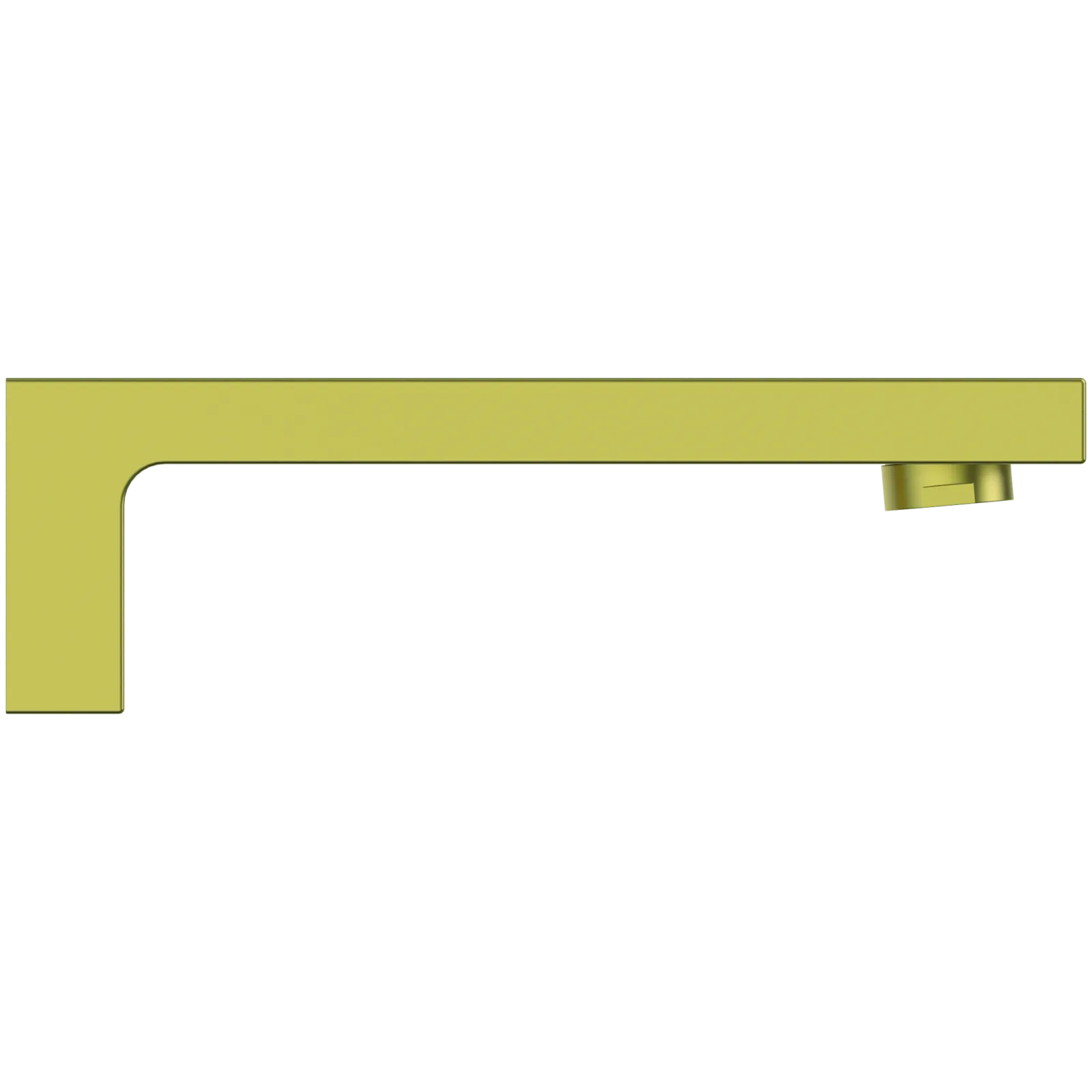 Duvardan Küvet Gagası 52x200x62 mm, 175 mm çıkış ucu projeksiyonu, 20 l/min (3 bar) görsel 2