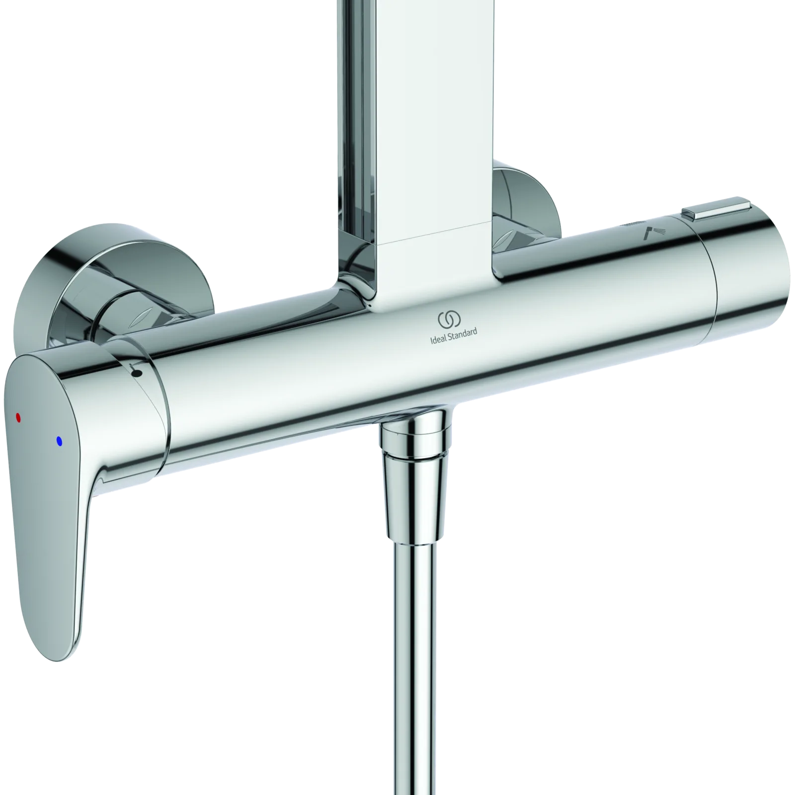Aplike Duş Bataryası Dahil Duş Sistemi 356x501x1113 mm, 12.0 l/min (3 bar)