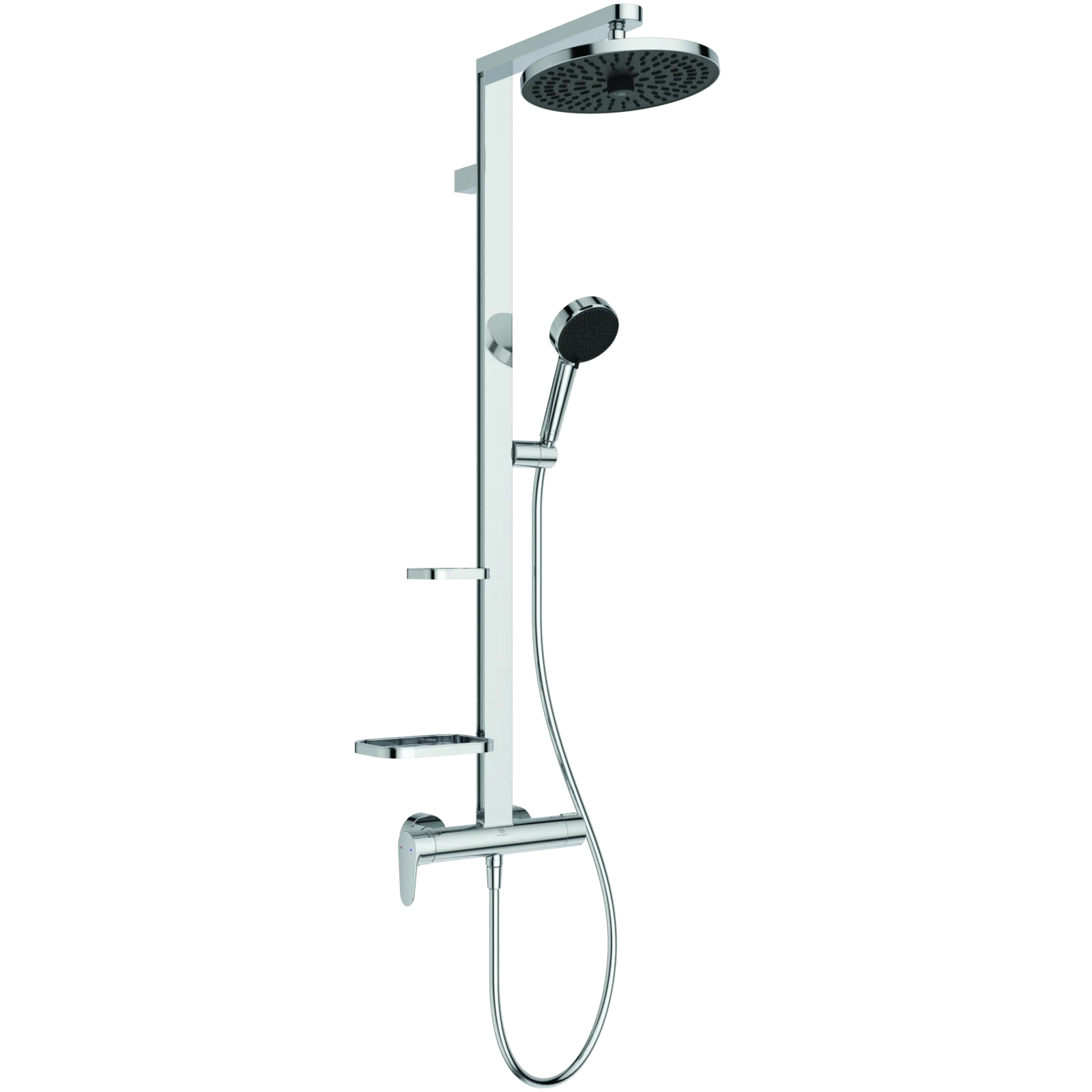 Aplike Duş Bataryası Dahil Duş Sistemi 356x501x1113 mm, 12.0 l/min (3 bar)