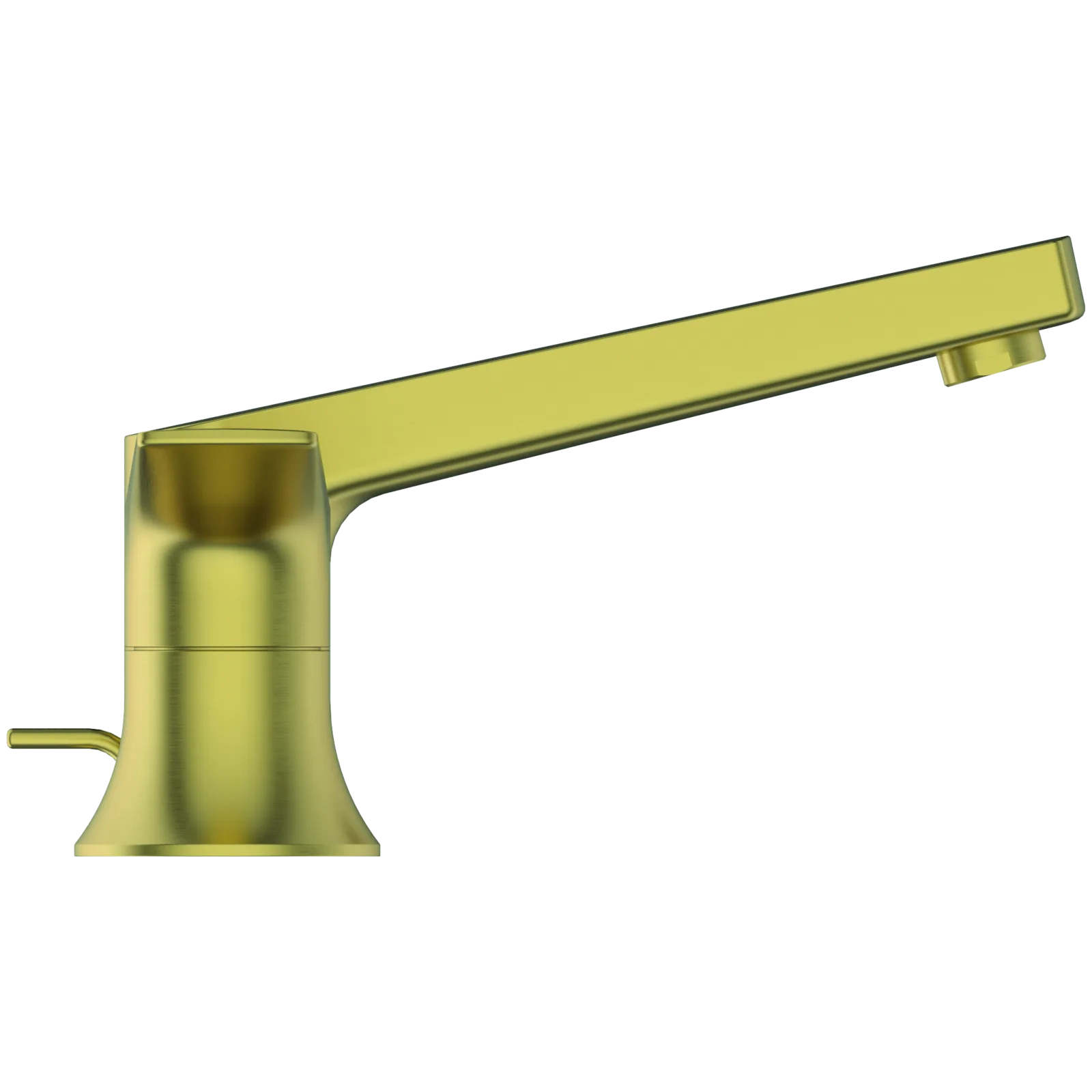 Çift Kontrollü Lavabo Bataryası 324x183x105 mm, 130 mm çıkış ucu projeksiyonu, 3.8 l/min (3 bar), sifon kumandalı
