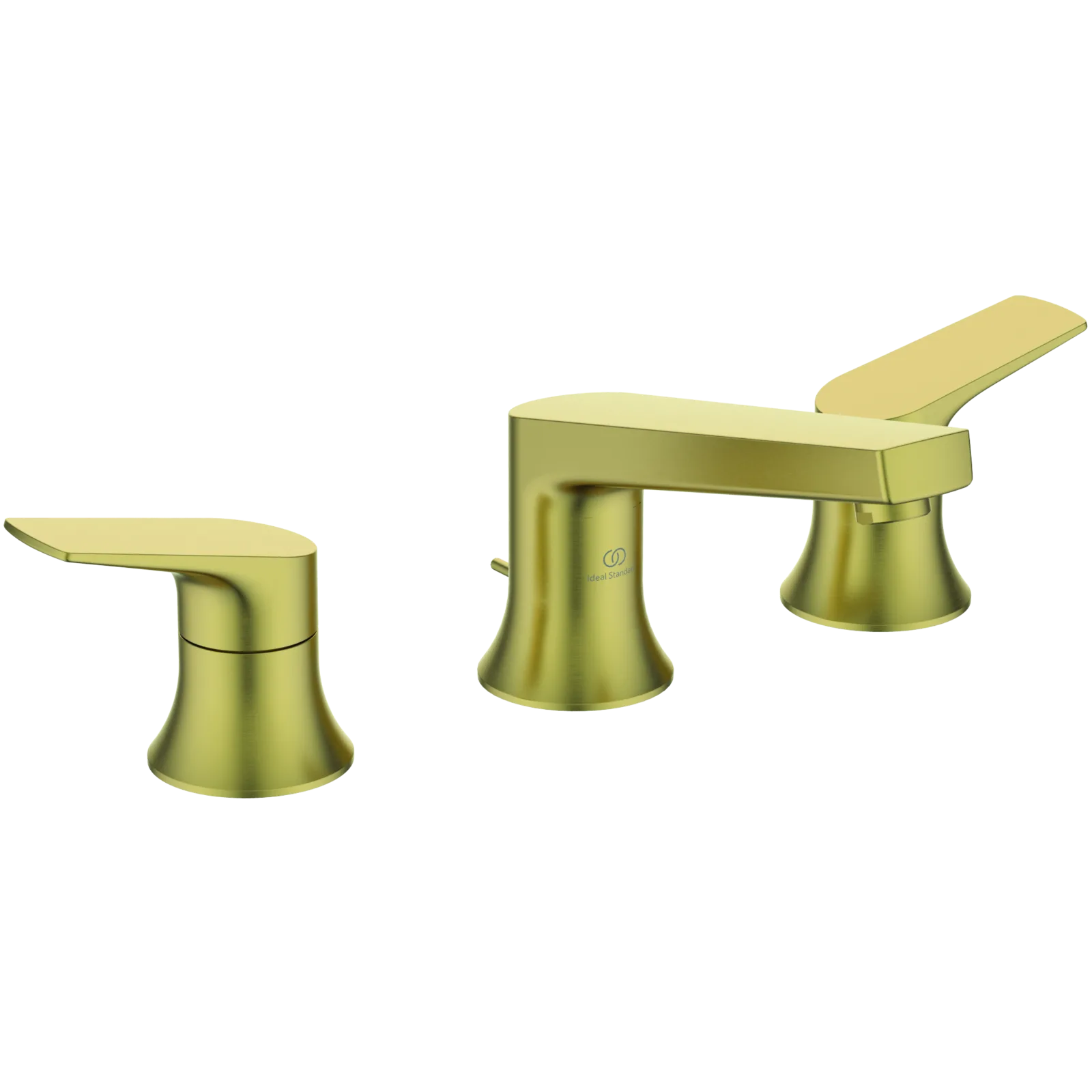 Çift Kontrollü Lavabo Bataryası 324x183x105 mm, 130 mm çıkış ucu projeksiyonu, 3.8 l/min (3 bar), sifon kumandalı