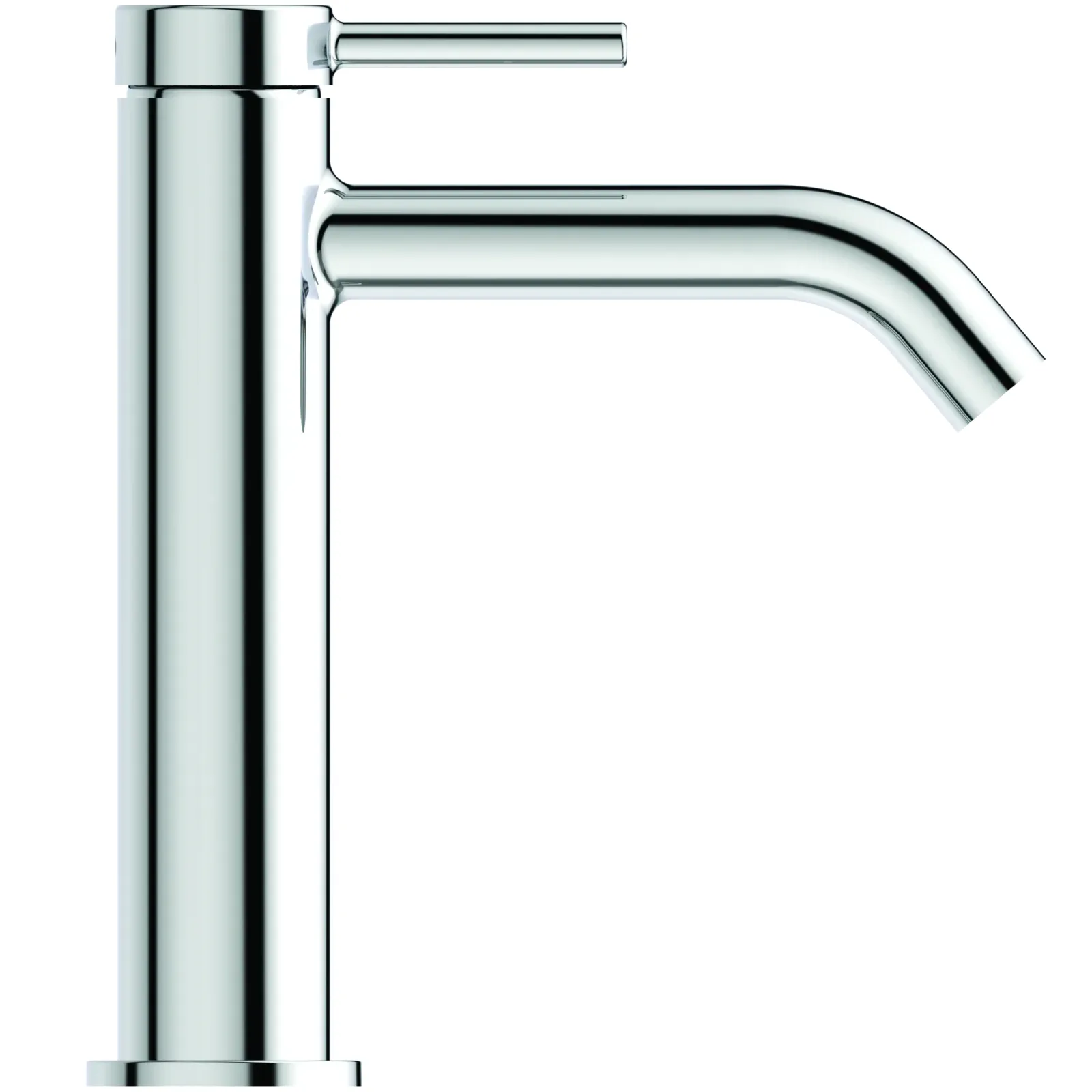 Lavabo Bataryası 48x166.5x212 mm, 135 mm çıkış ucu projeksiyonu, 3.8 l/min (3 bar), sifon kumandasız