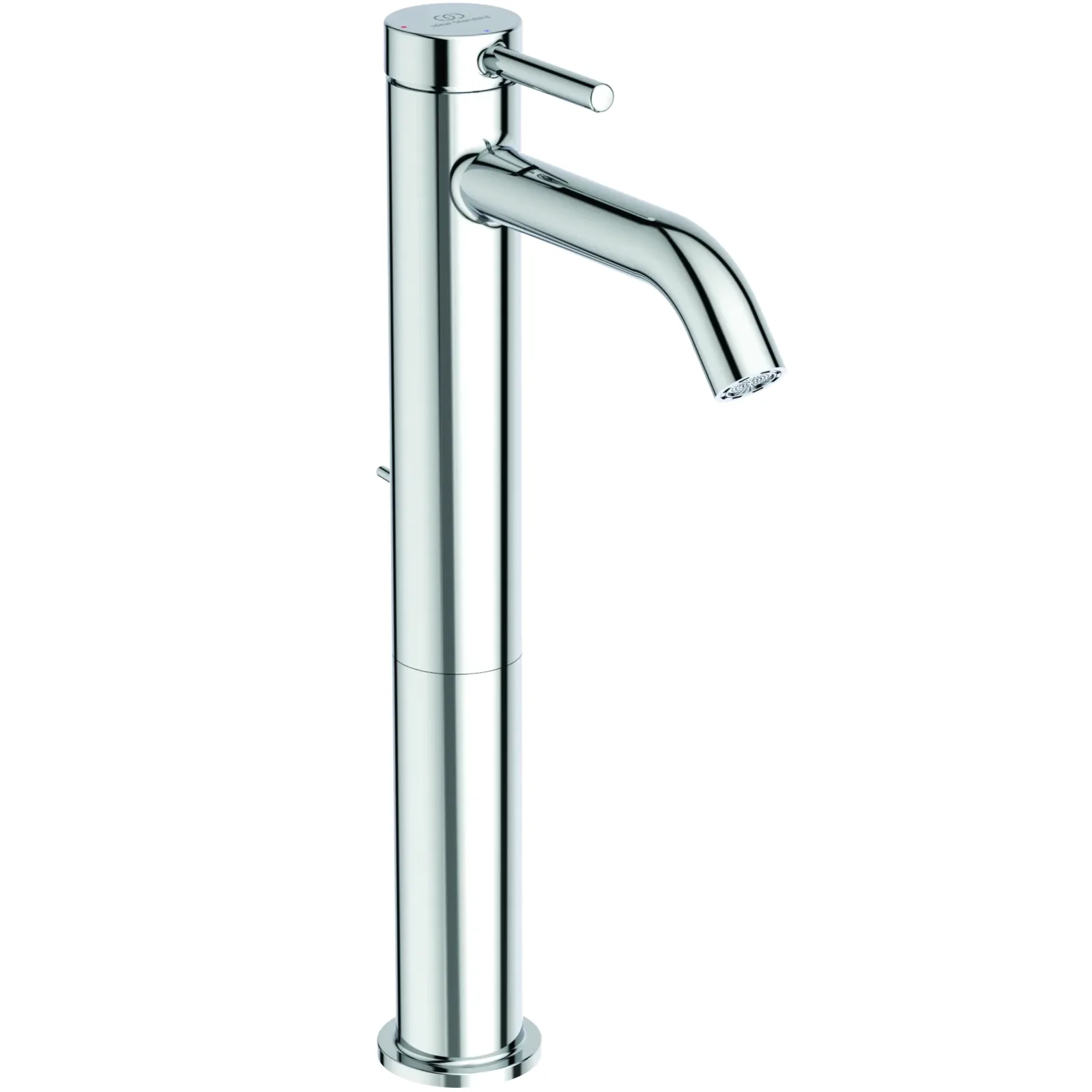Lavabo Bataryası 48x182x332 mm, 135 mm çıkış ucu projeksiyonu, 3.8 l/min (3 bar), sifon kumandalı