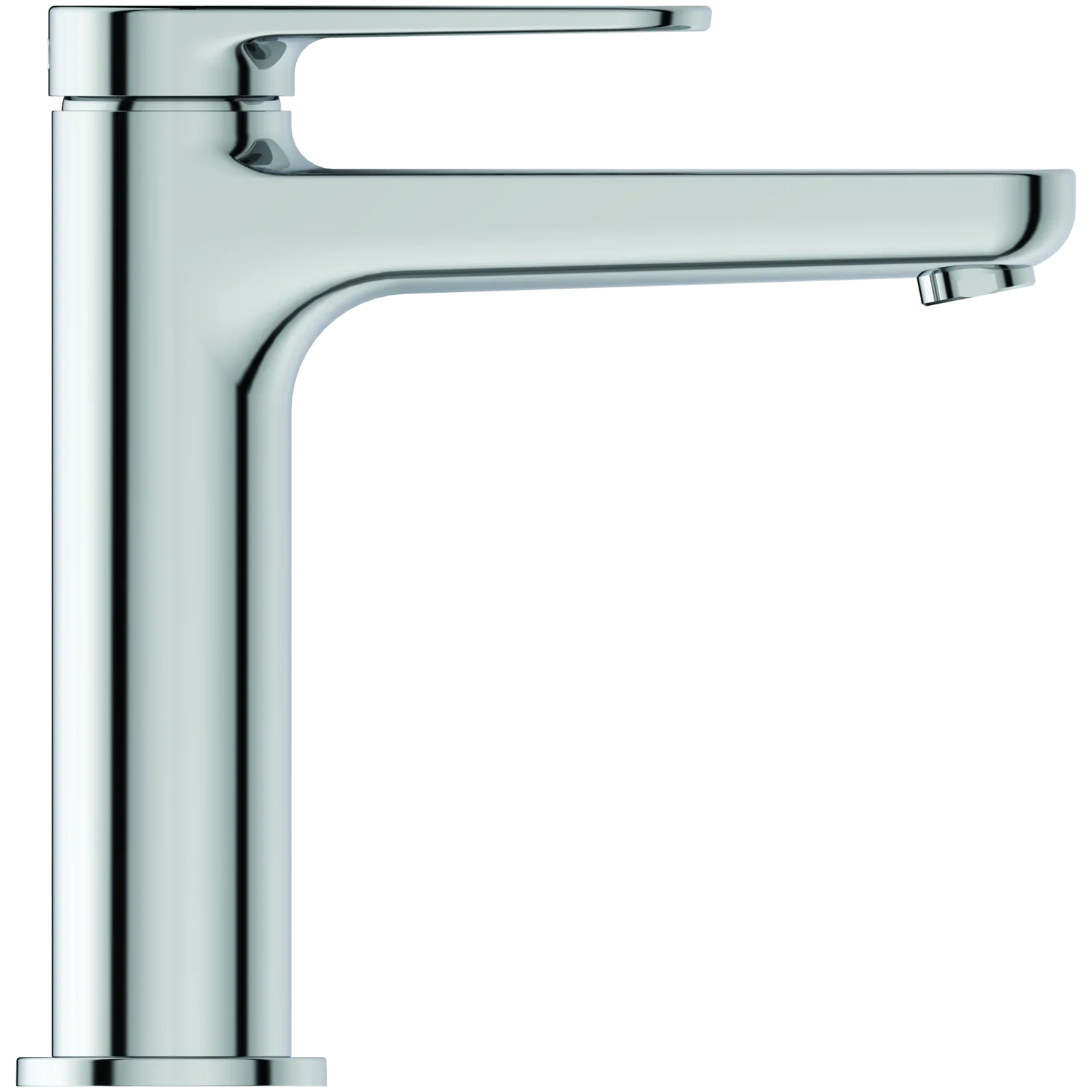 Lavabo Bataryası 48x164.5x167 mm, 125 mm çıkış ucu projeksiyonu, 3.8 l/min (3 bar), sifon kumandasız