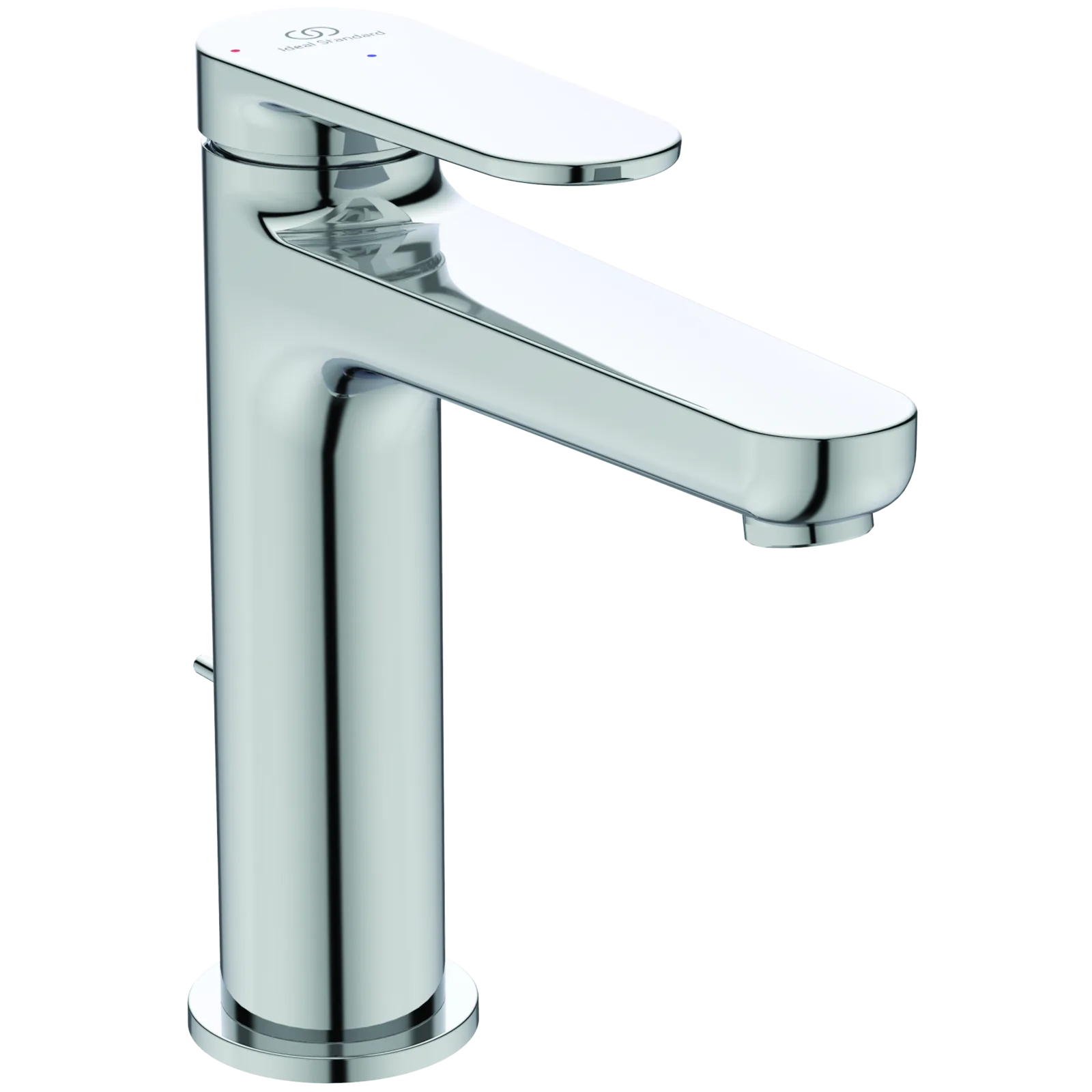 Lavabo Bataryası 48x180x167 mm, 125 mm çıkış ucu projeksiyonu, 3.8 l/min (3 bar), sifon kumandalı