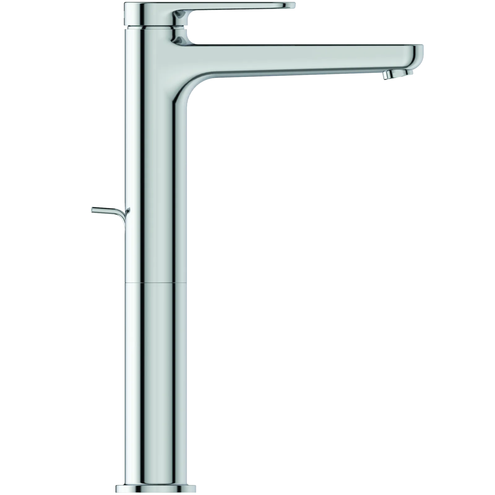 Lavabo Bataryası 48x184.5x292 mm, 145 mm çıkış ucu projeksiyonu, 3.8 l/min (3 bar), sifon kumandalı