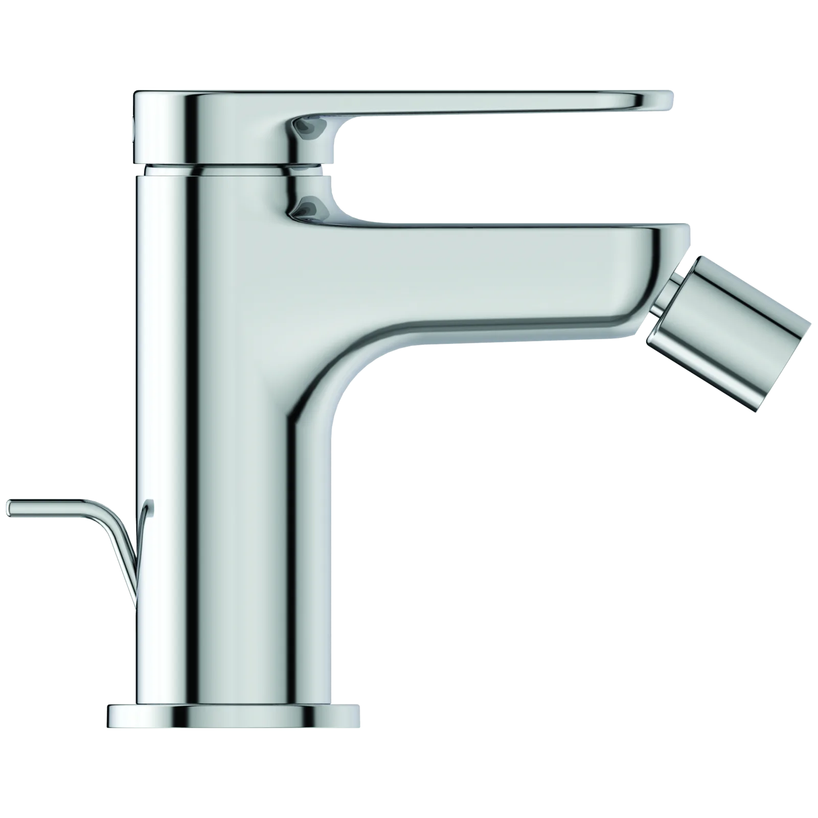 Bide Bataryası 48x147x121 mm, 101 mm çıkış ucu projeksiyonu, 3.8 l/min (3 bar), sifon kumandalı görsel 2