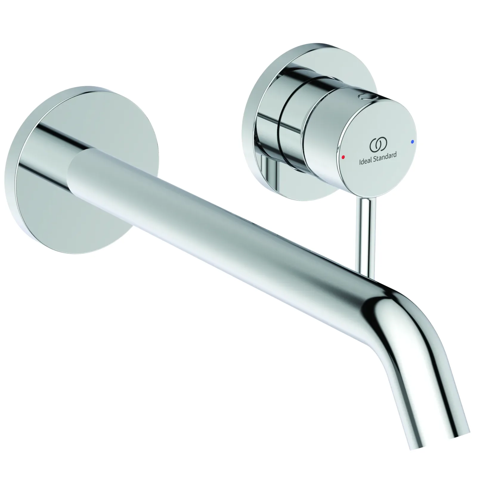 Duvara Monte Lavabo Armatürü 175x229x102.5 mm, 220 mm çıkış ucu projeksiyonu, Kit 1 required (A1313), sifon kumandasız