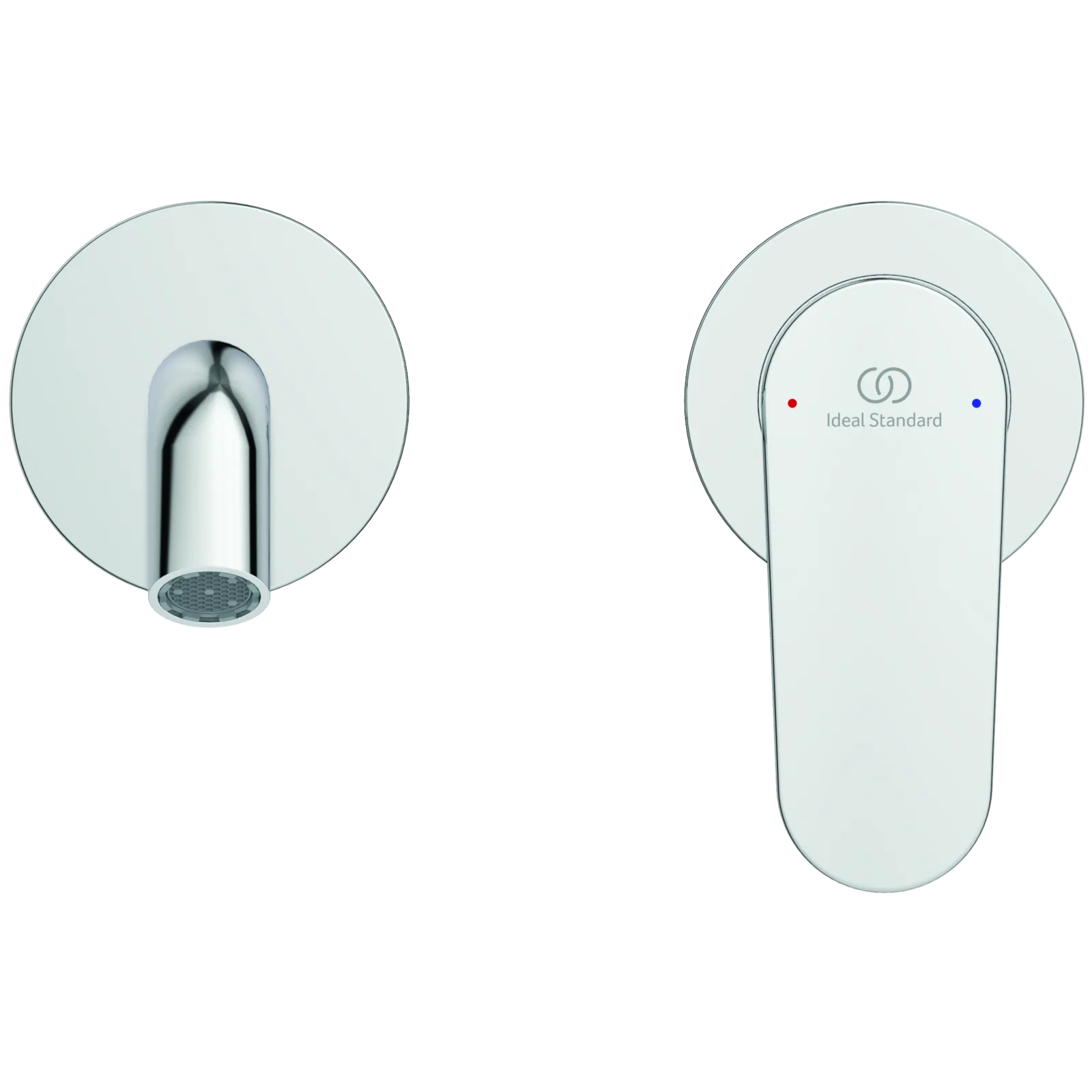 Duvara Monte Lavabo Armatürü 175x229x112.5 mm, 220 mm çıkış ucu projeksiyonu, Kit 1 required, 4 l/min (3 bar), sifon kumandasız