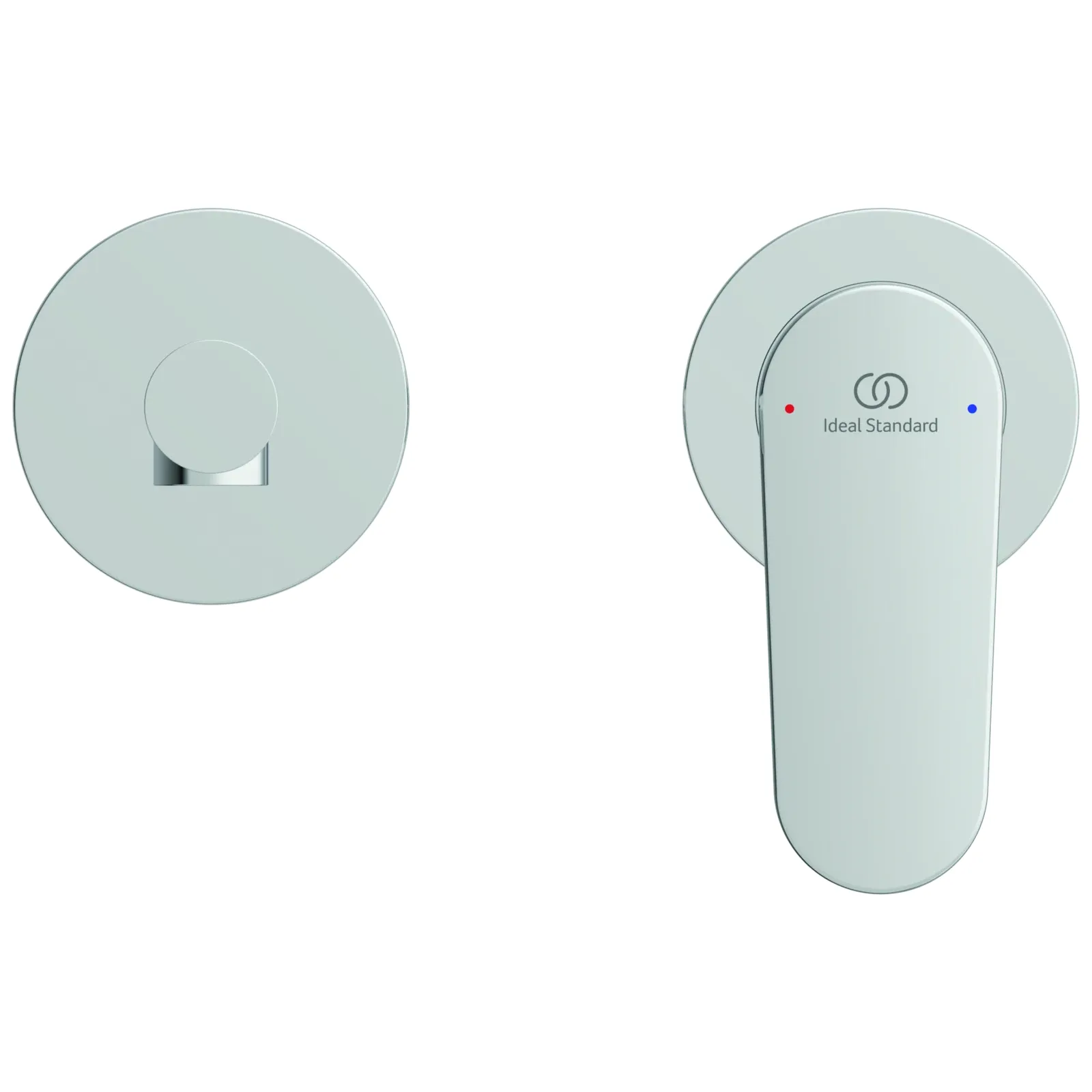 Duvara Monte Lavabo Armatürü 175x198x112.5 mm, 180 mm çıkış ucu projeksiyonu, Kit 1 required (A1313), 3.8 l/min (3 bar), sifon kumandasız görsel 2