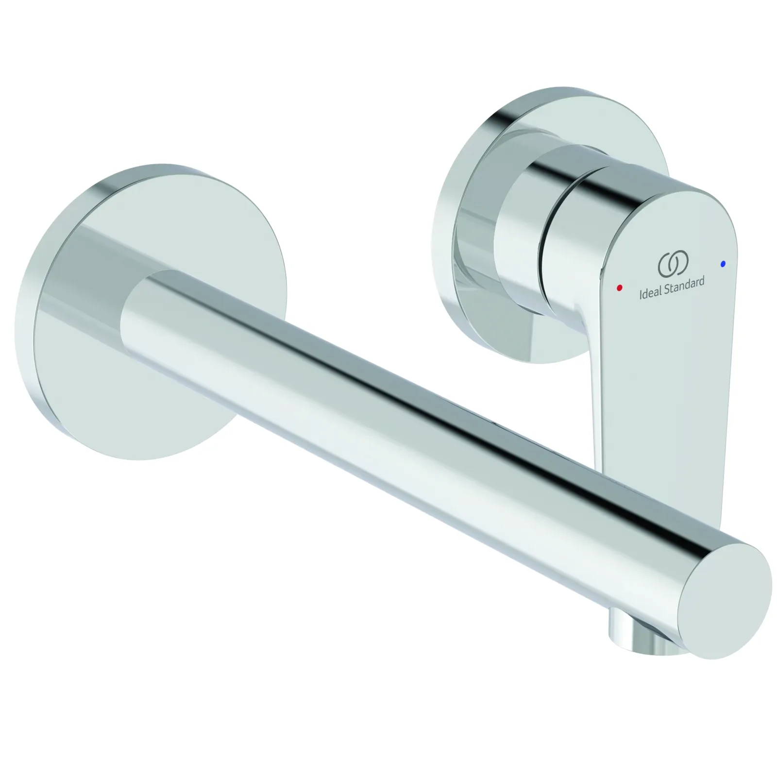 Duvara Monte Lavabo Armatürü 175x198x112.5 mm, 180 mm çıkış ucu projeksiyonu, Kit 1 required (A1313), 3.8 l/min (3 bar), sifon kumandasız