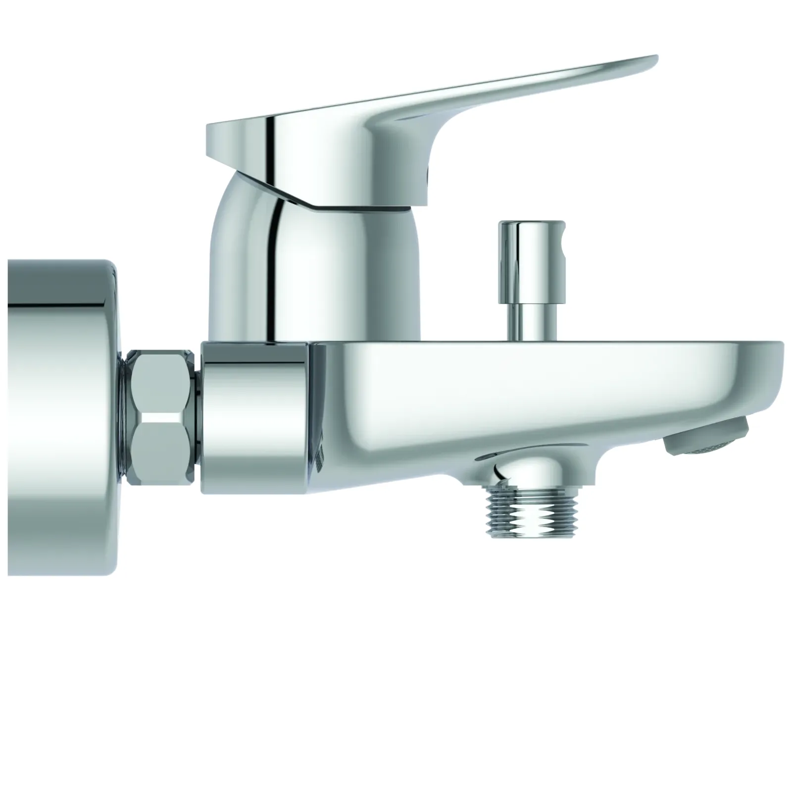 Aplike Banyo ve Duş Bataryası 197x178x115 mm, 156 mm çıkış ucu projeksiyonu, 20.0 l/min (3 bar) görsel 2