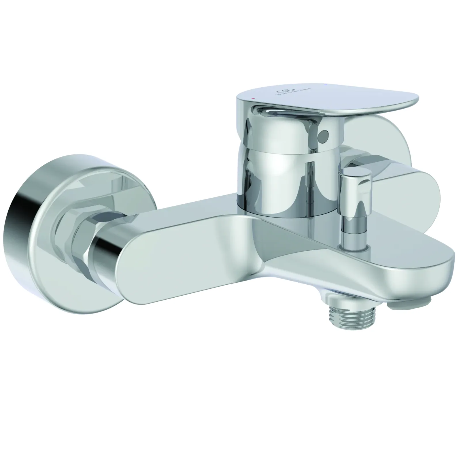 Aplike Banyo ve Duş Bataryası 197x178x115 mm, 156 mm çıkış ucu projeksiyonu, 20.0 l/min (3 bar)