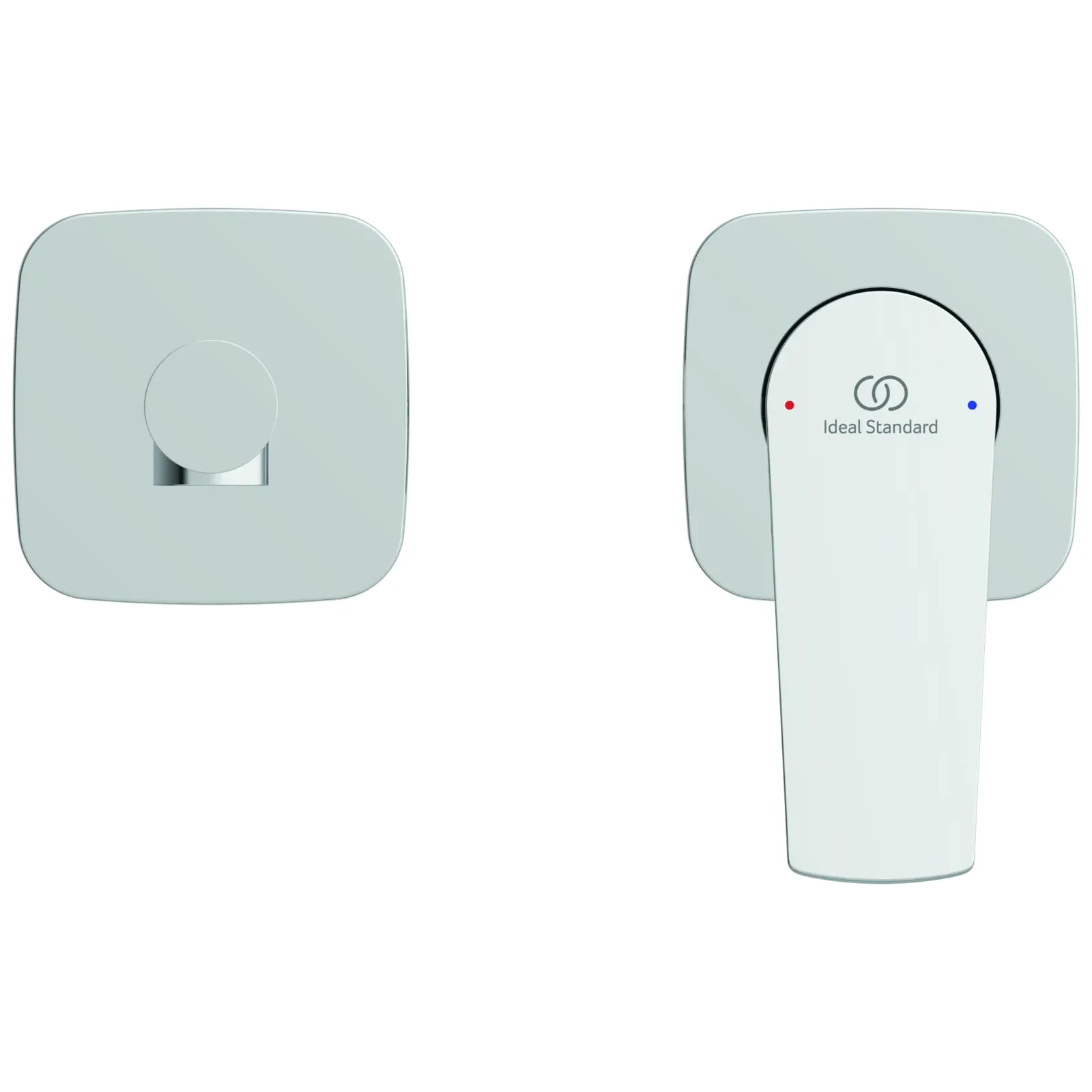 Duvara Monte Lavabo Armatürü 175x198x110.5 mm, 180 mm çıkış ucu projeksiyonu, Kit 1 required (A1313), 3.8 l/min (3 bar), sifon kumandasız görsel 2