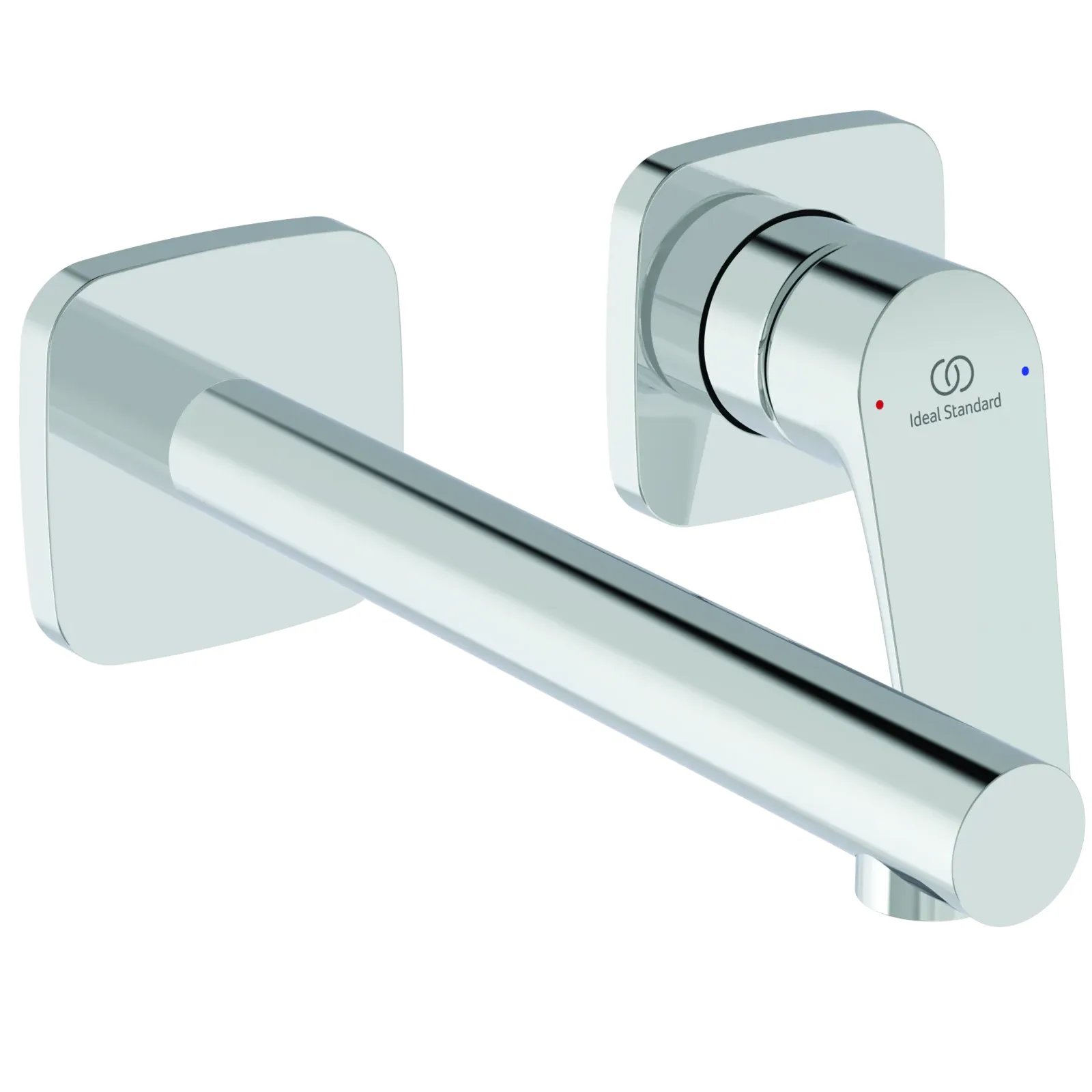 Duvara Monte Lavabo Armatürü 175x198x110.5 mm, 180 mm çıkış ucu projeksiyonu, Kit 1 required (A1313), 3.8 l/min (3 bar), sifon kumandasız