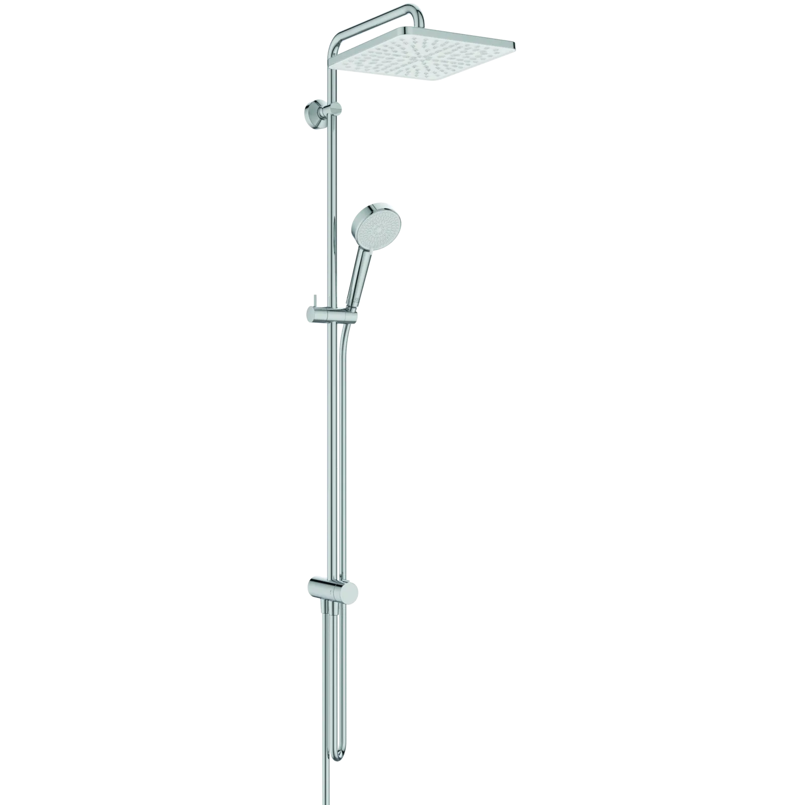 Aplike Duş Bataryası Dahil Duş Sistemi 260x501x1119 mm, 12.0 l/min (3 bar)