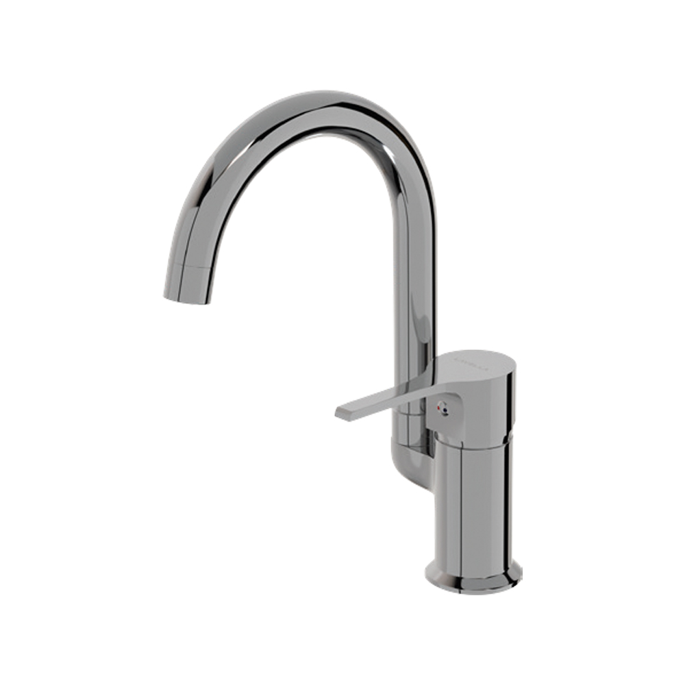 KL140 GOCCE Karışım KROM Kuğu LAVABO ARMATÜRÜ
