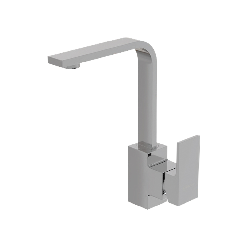 KL150 LUCCA Karışım KROM Kuğu LAVABO ARMATÜRÜ