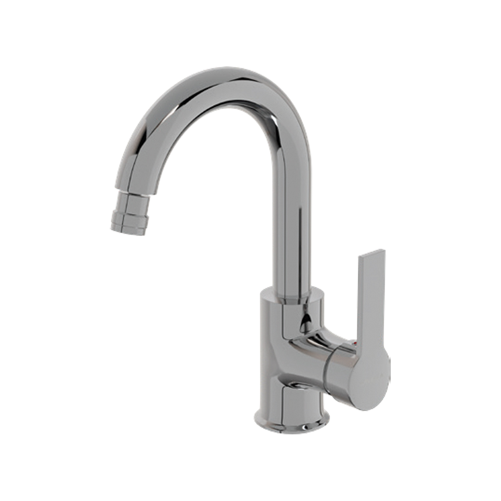 KL120 MOENA Karışım KROM Kuğu LAVABO ARMATÜRÜ