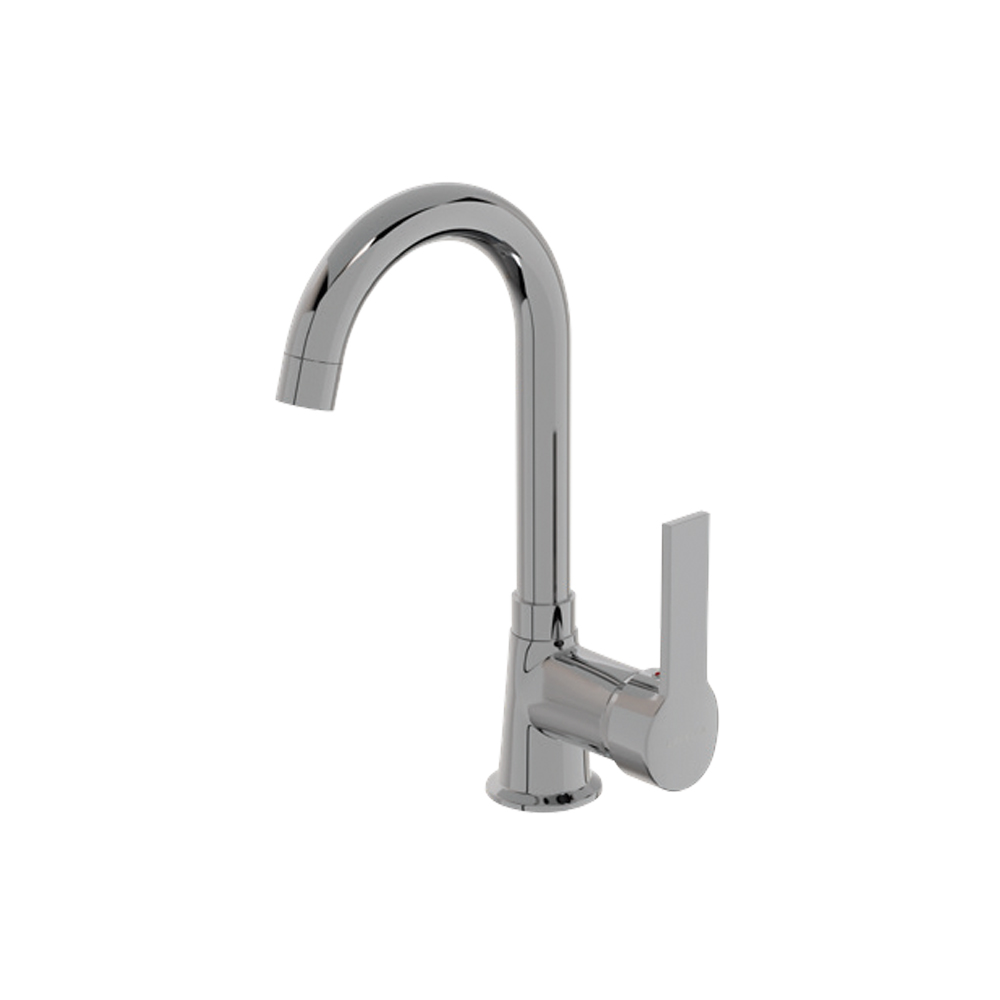 KL370 EVA Karışım KROM Kuğu L Lavabo ARMATÜR