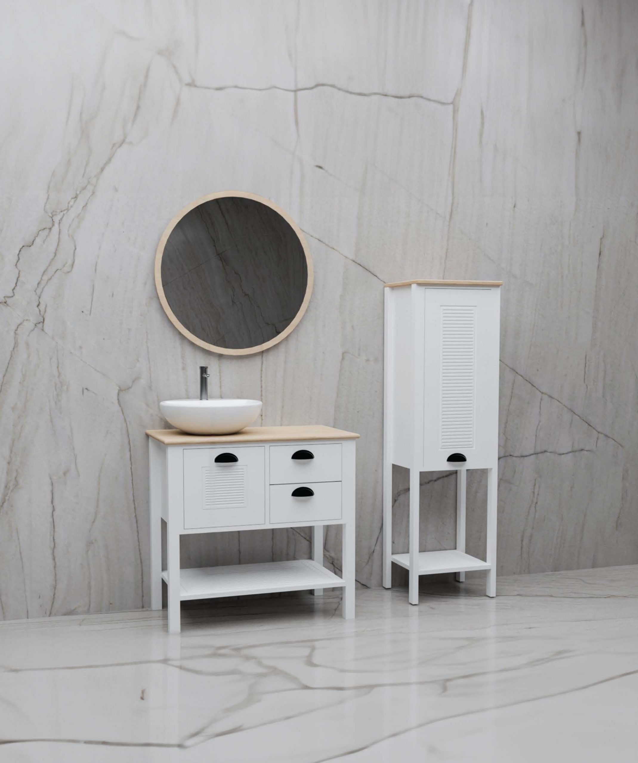 SKY 80 cm Banyo Dolabı