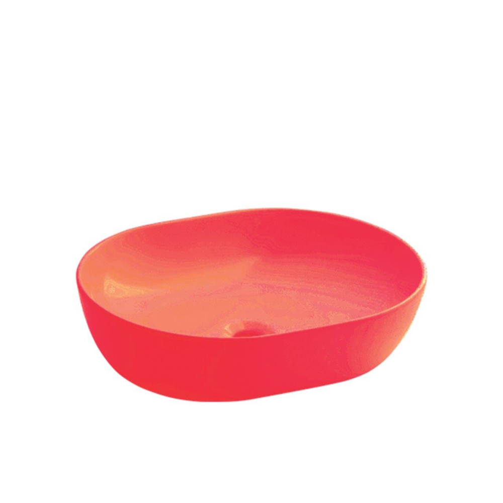 Lavabo 50 cm Kırmızı