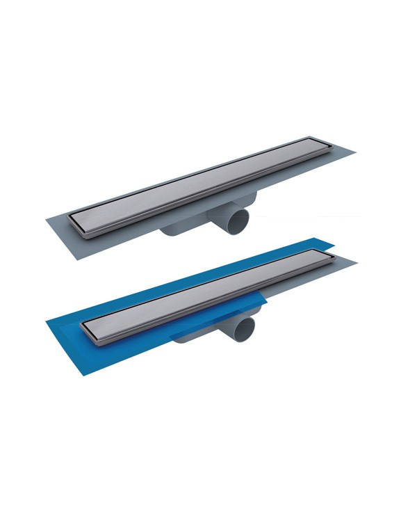 P-trap Etekli Yalıtım Bantlı Duş Süzgeci | 33 cm, 40 cm, 50 cm, 60 cm | APLDY1