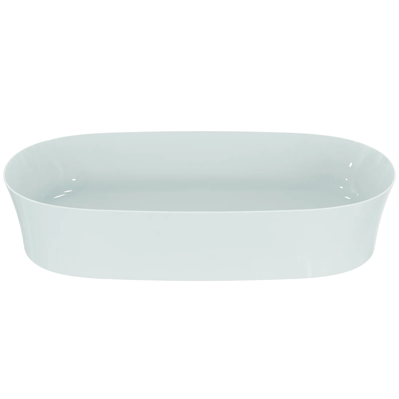 Çanak Lavabo 600x380x120 mmGrinded bottom side, batarya deliksiz, taşma deliksiz görsel 2