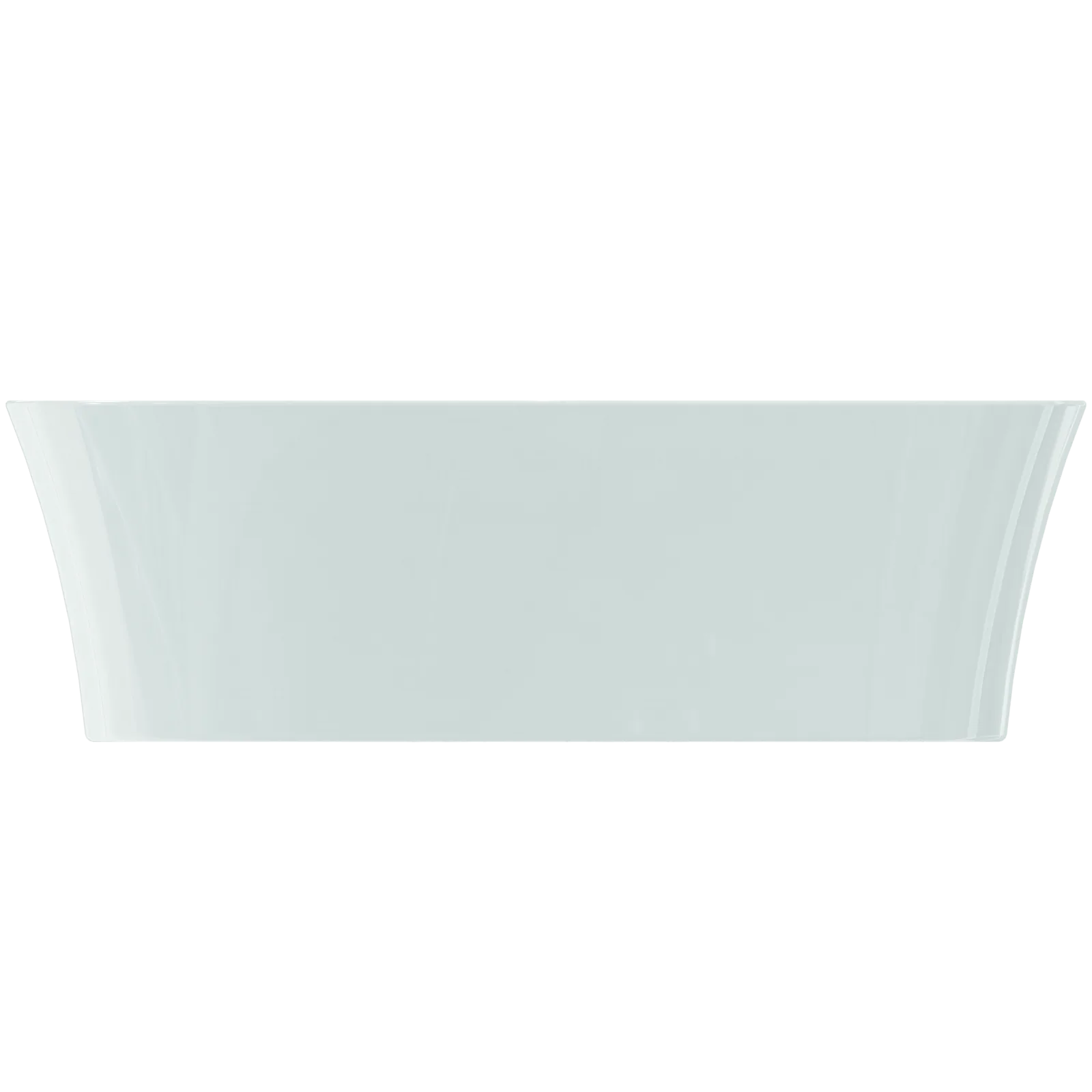 Çanak Lavabo 600x380x120 mmGrinded bottom side, batarya deliksiz, taşma deliksiz görsel 3