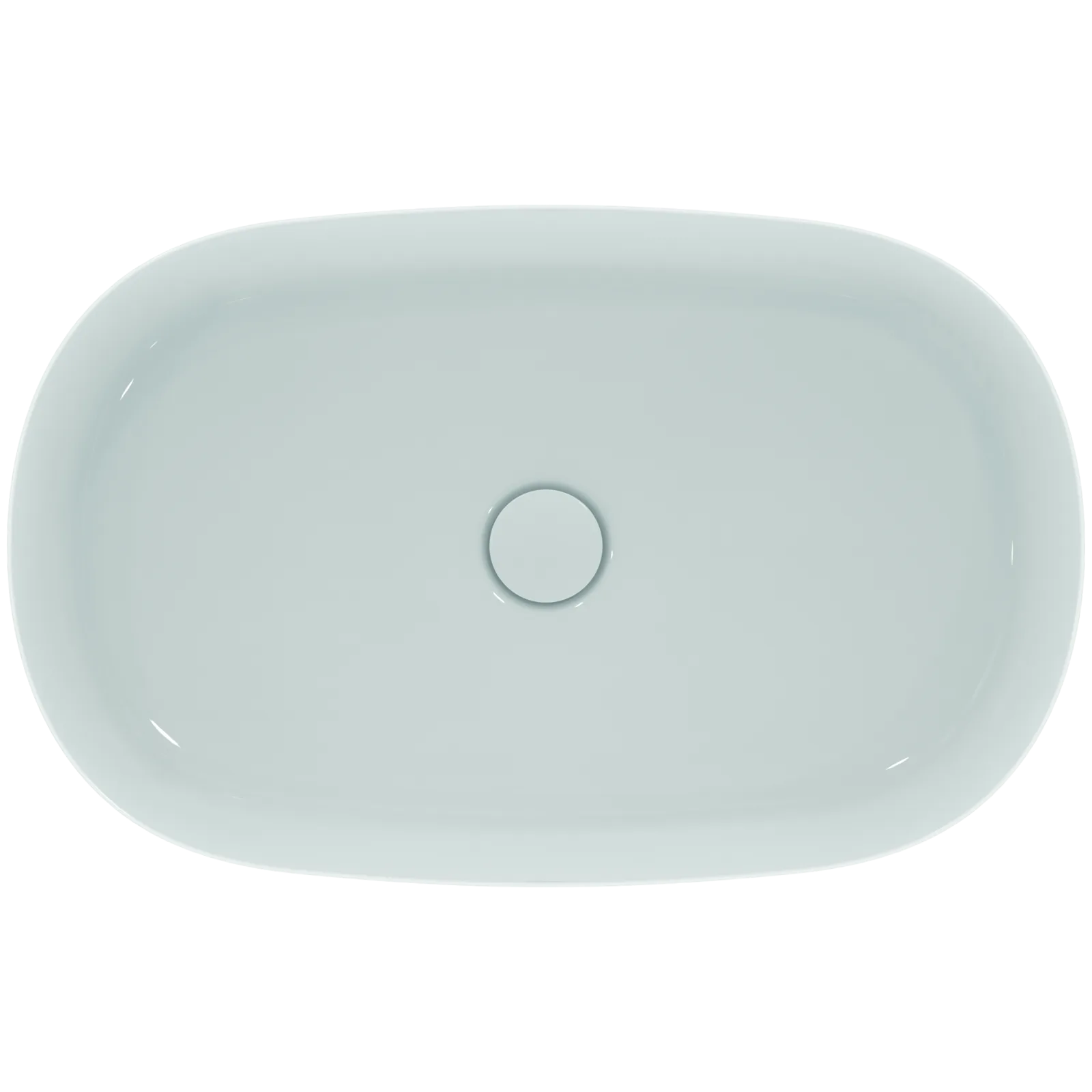 Çanak Lavabo 600x380x120 mmGrinded bottom side, batarya deliksiz, taşma deliksiz görsel 4