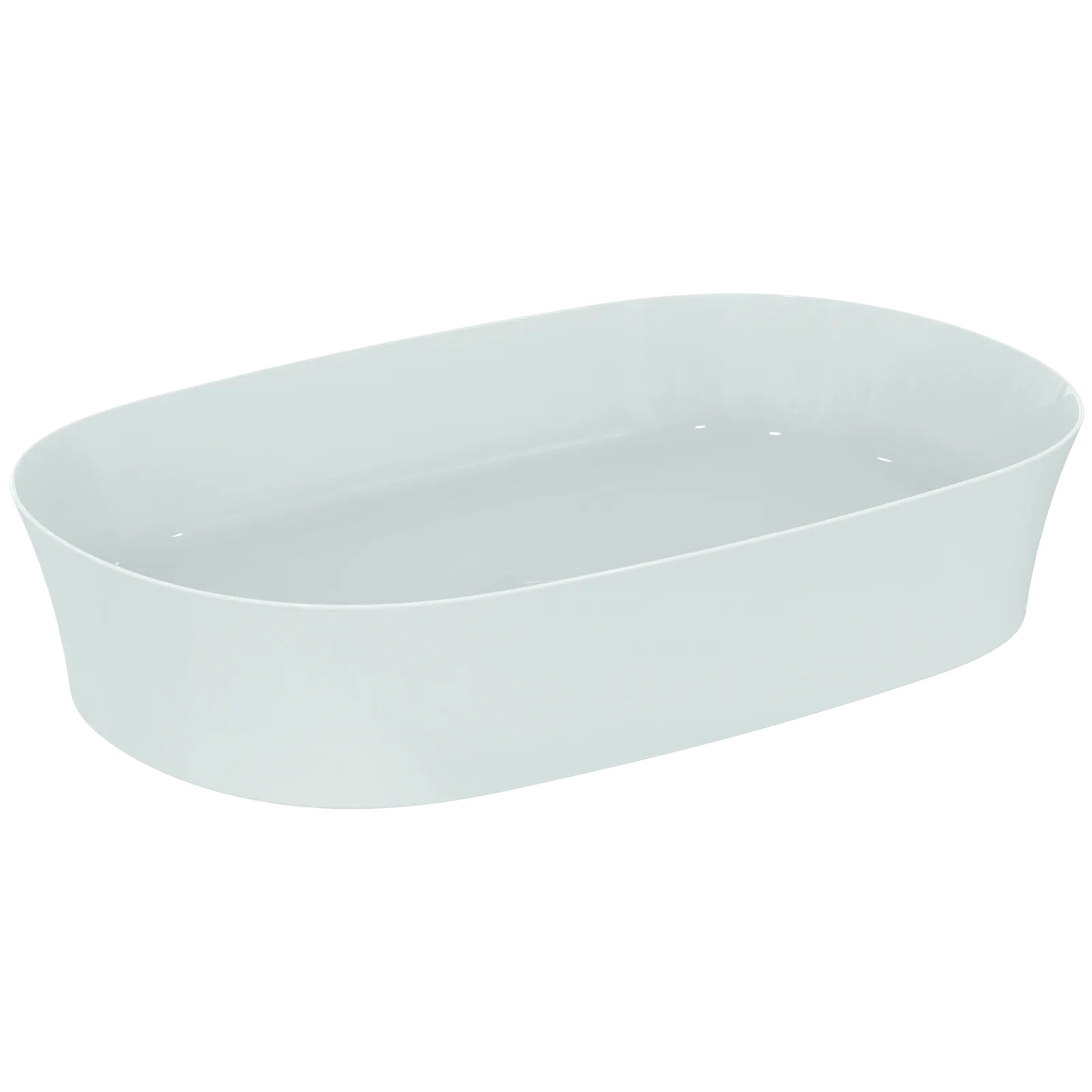 Çanak Lavabo 600x380x120 mmGrinded bottom side, batarya deliksiz, taşma deliksiz