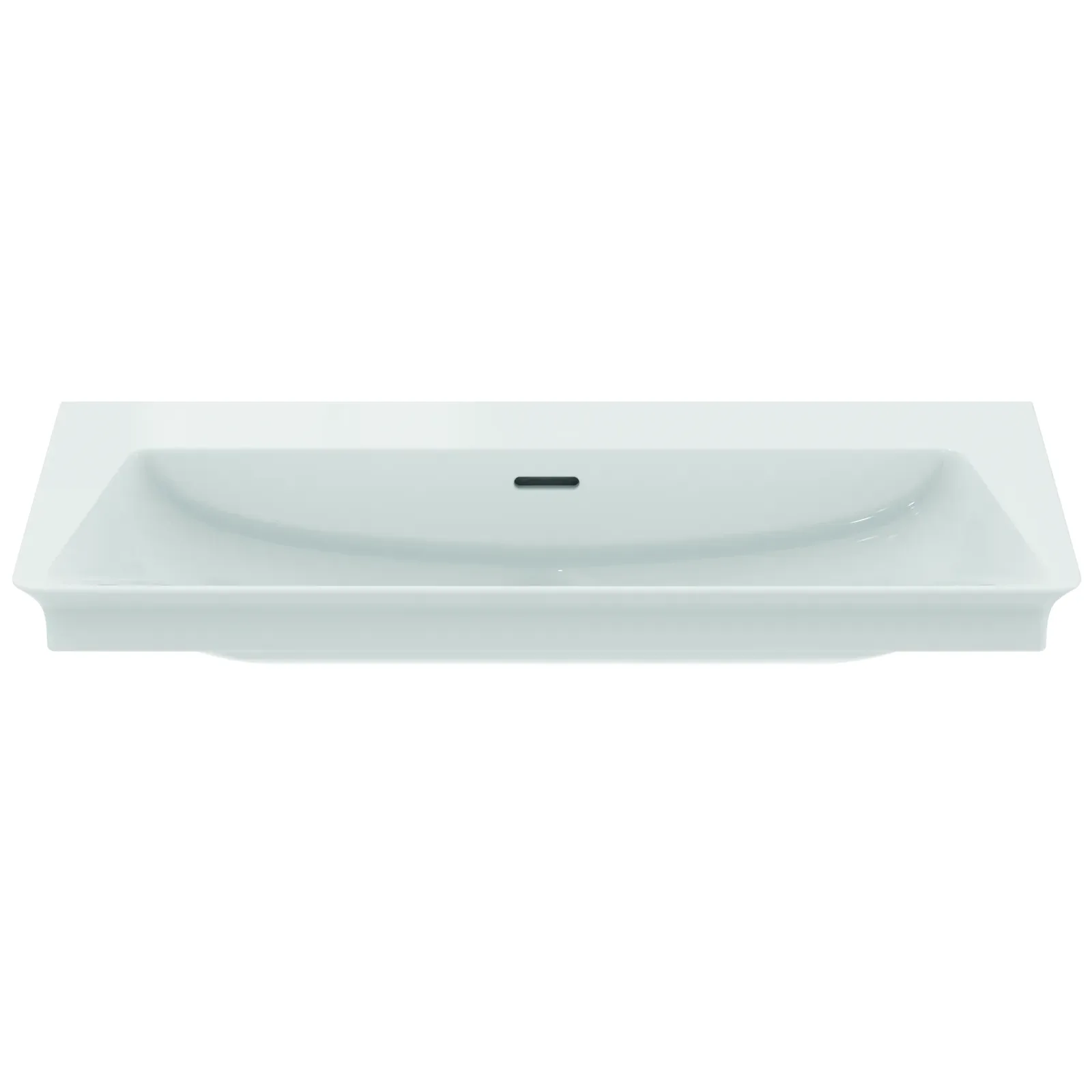 Etajerli Lavabo 860x470x145 mm, batarya deliksiz, taşma delikli