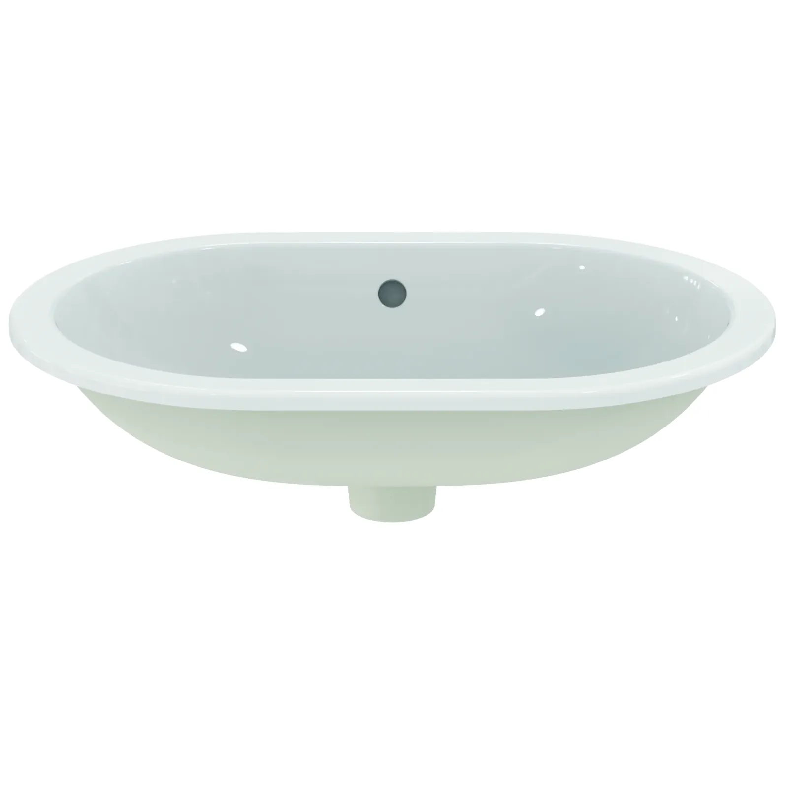 Lavabo 620x410x175 mm, batarya deliksiz, taşma delikli