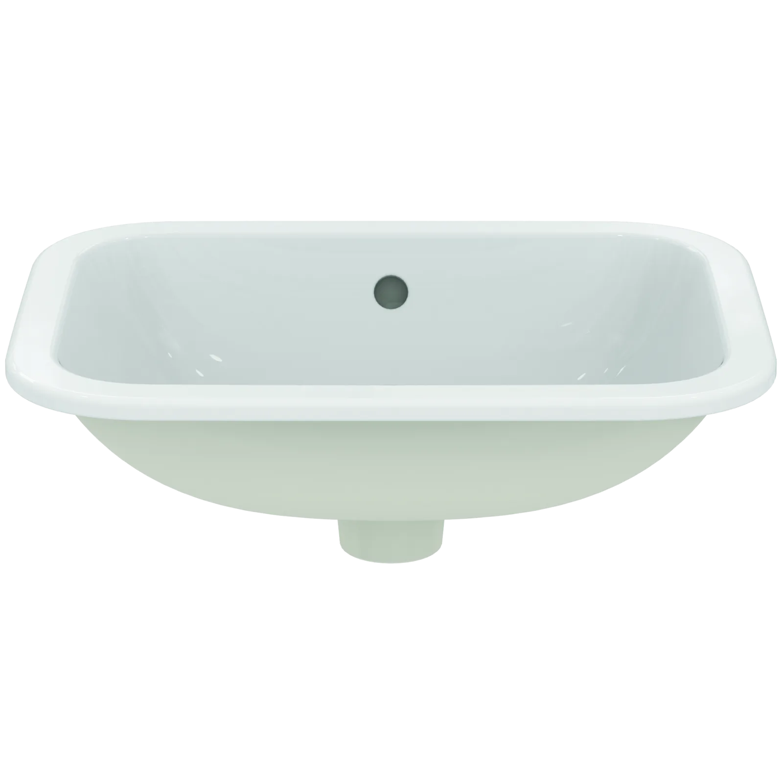 Lavabo 500x380x175 mm, batarya deliksiz, taşma delikli görsel 2