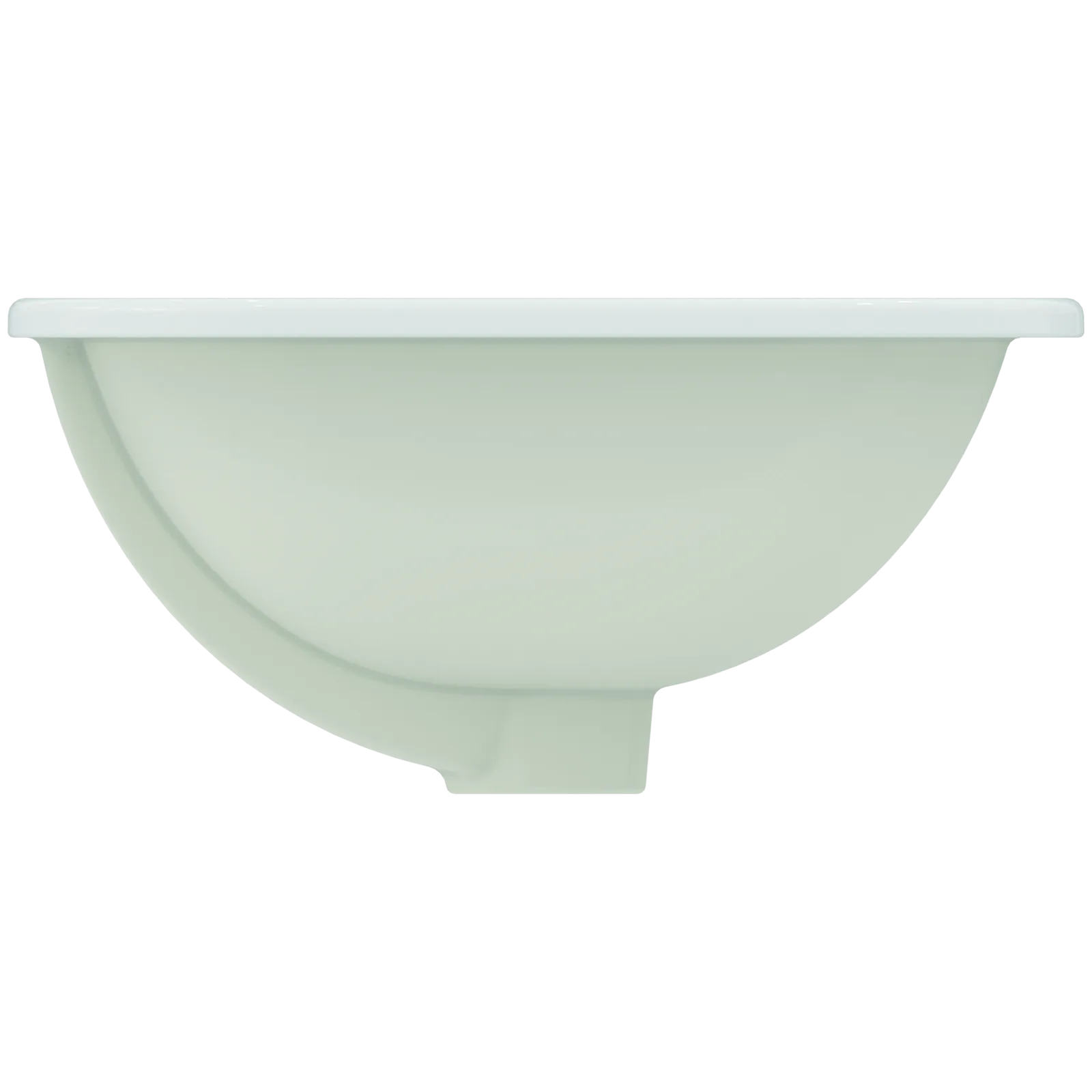 Lavabo 500x380x175 mm, batarya deliksiz, taşma delikli görsel 3