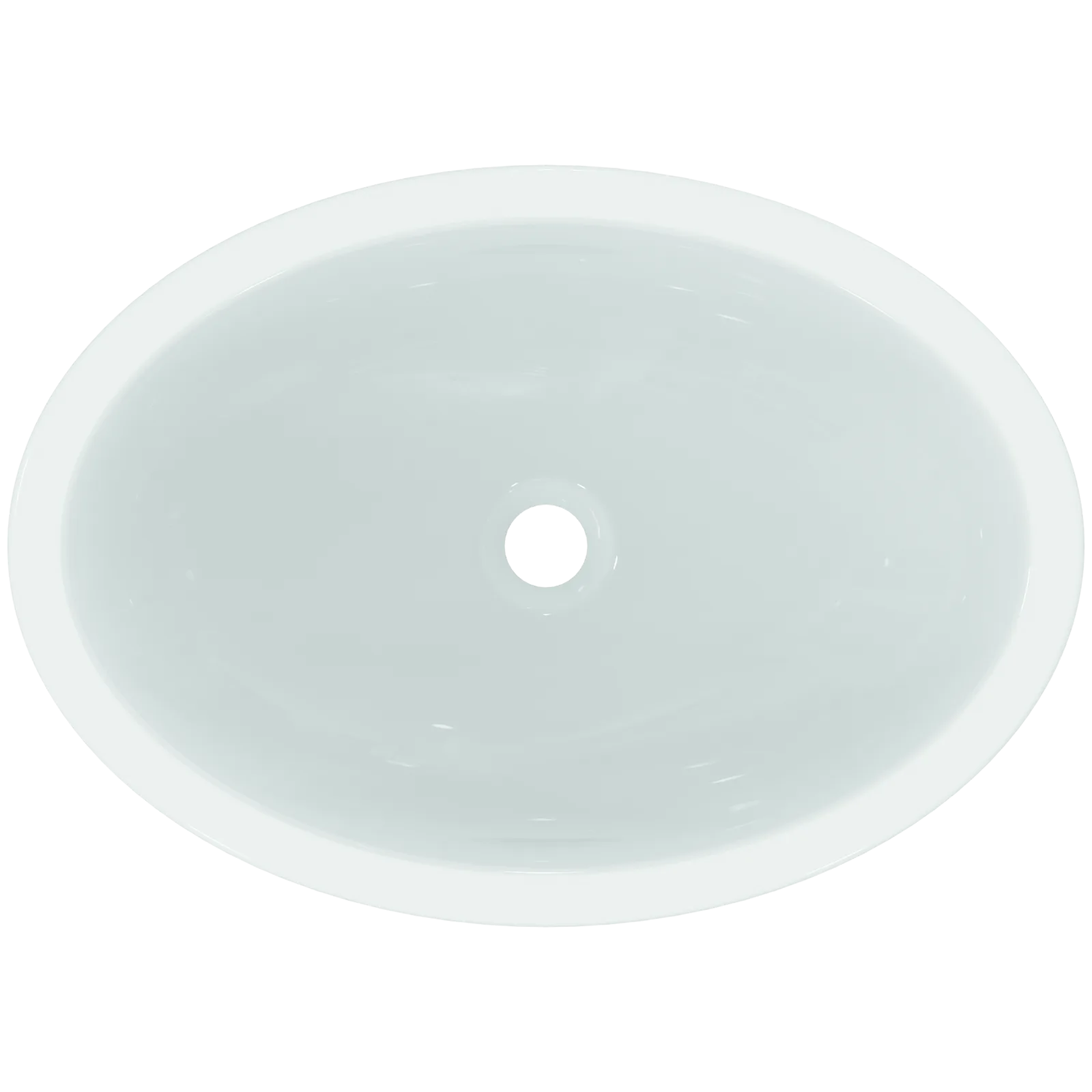 Çanak Lavabo 600x420x160 mmGrinded bottom side, batarya deliksiz, taşma deliksiz görsel 4