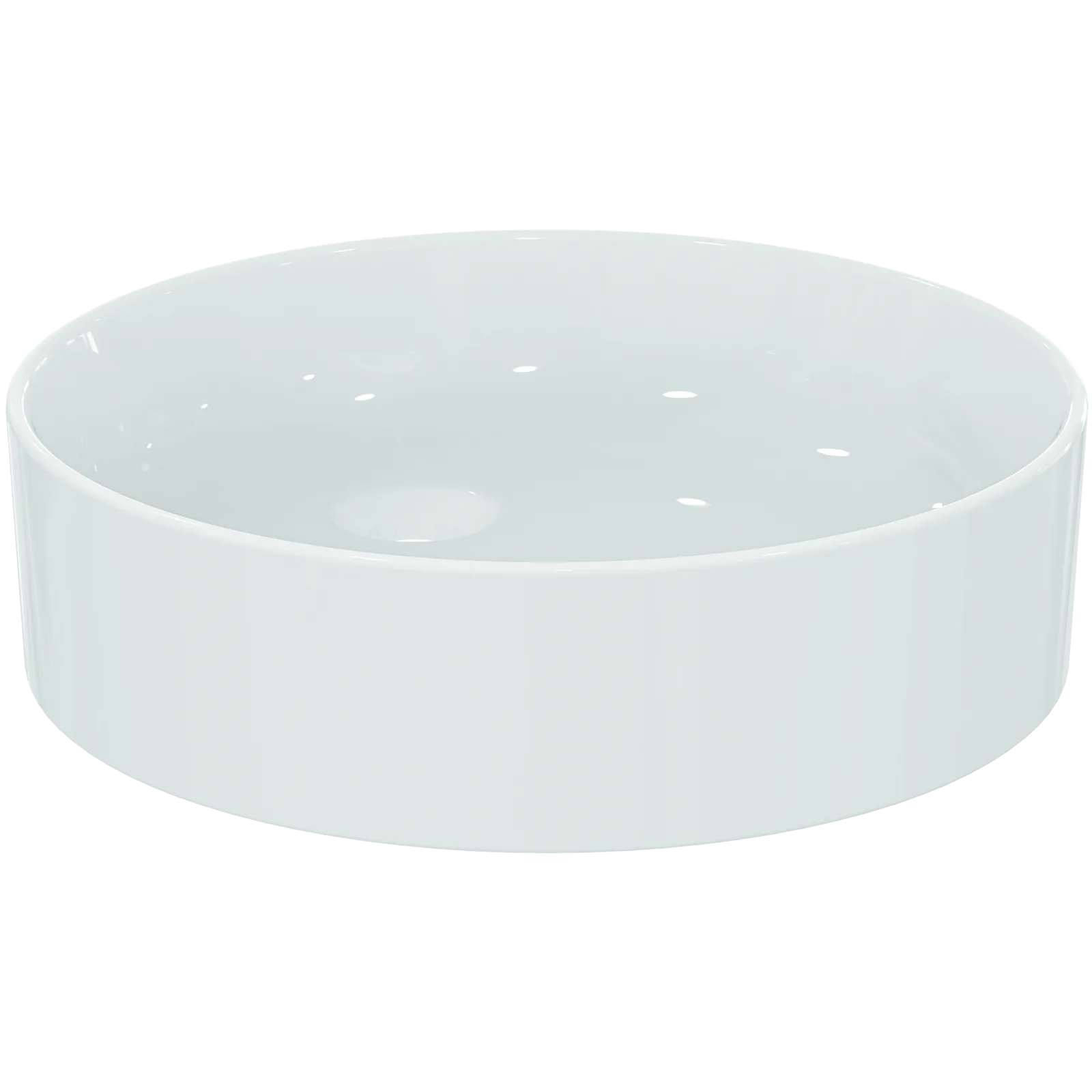 Çanak Lavabo 450x450x110 mmGrinded bottom side, batarya deliksiz, taşma deliksiz