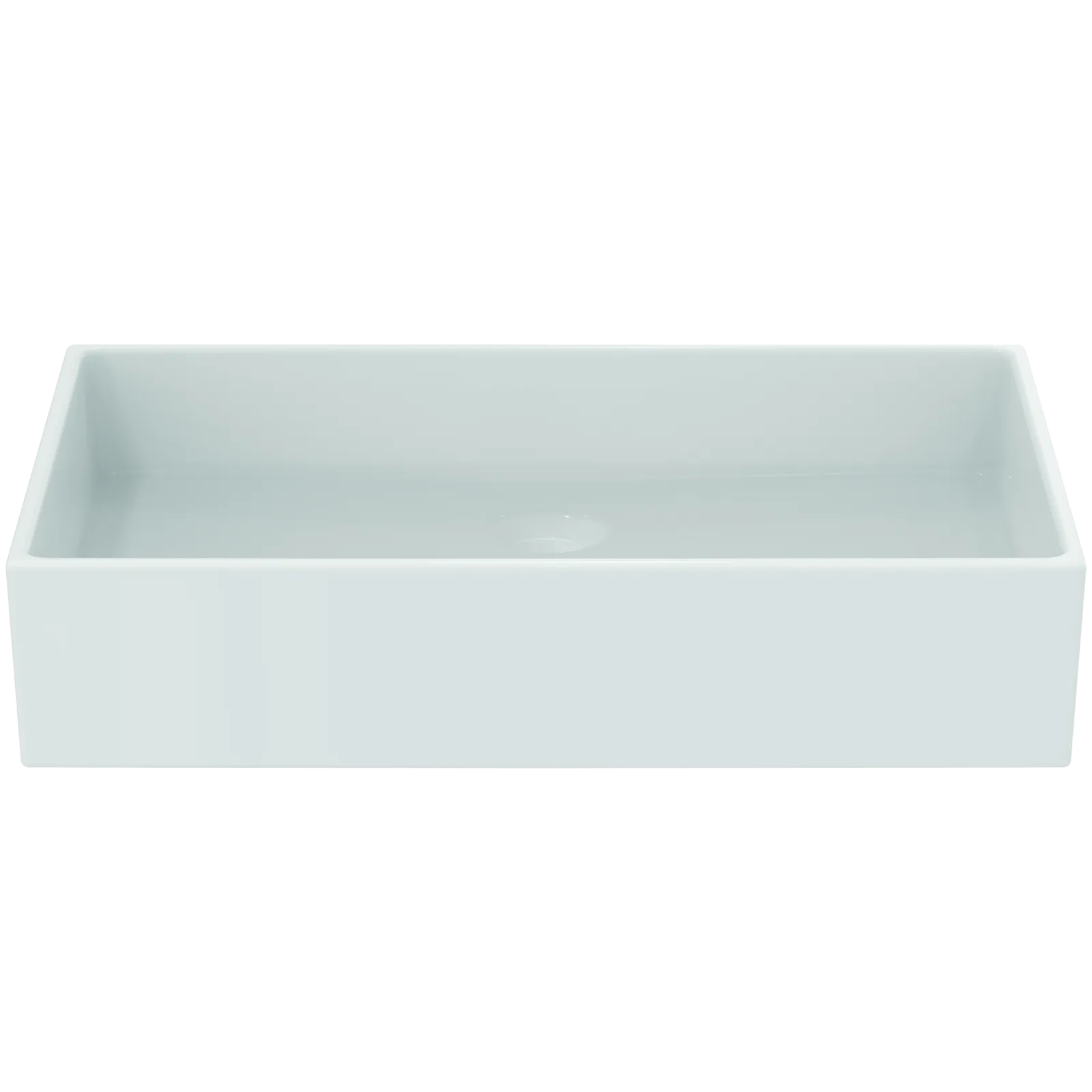Çanak Lavabo 600x400x125 mmGrinded bottom side, batarya deliksiz, taşma deliksiz